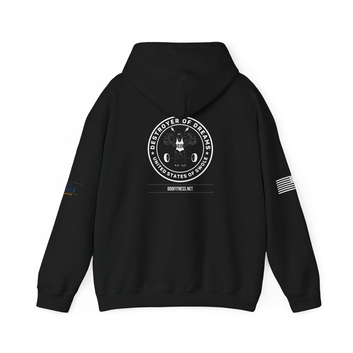 DoD Fitness - 0 Days Sarcasm Hoodie