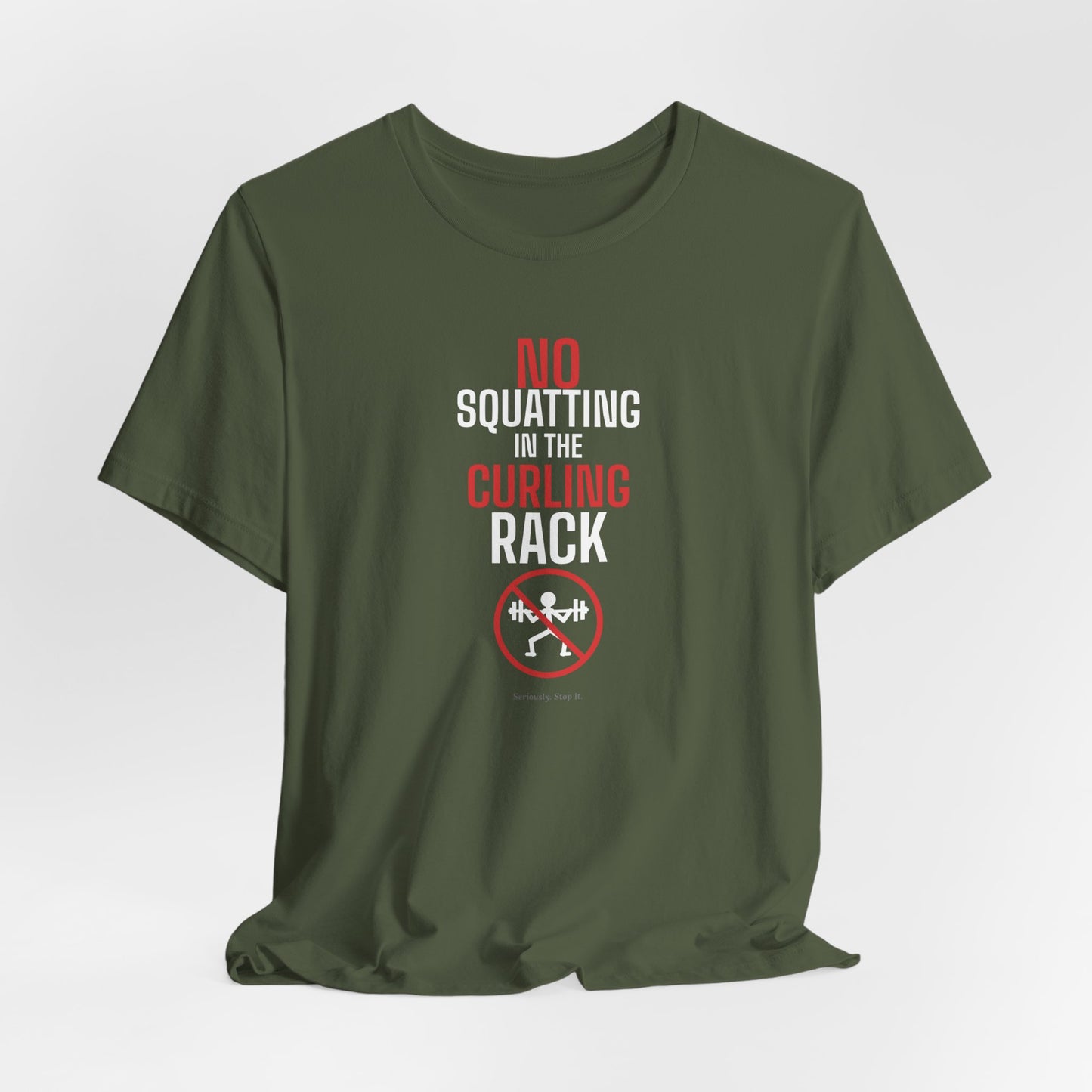 DoD Fitness - Curling Rack Tee