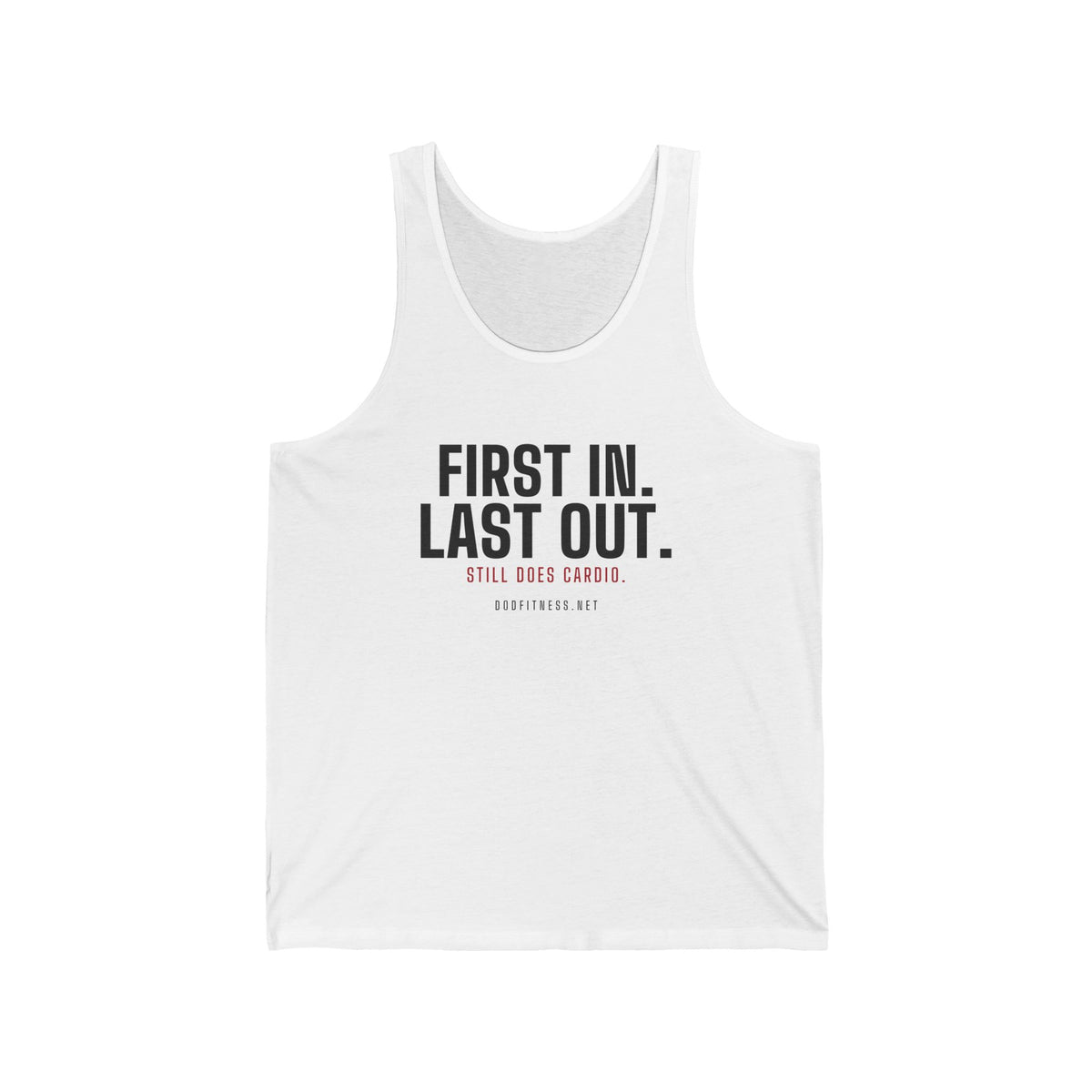 DoD Fitness - First In Last Out Men's Tank
