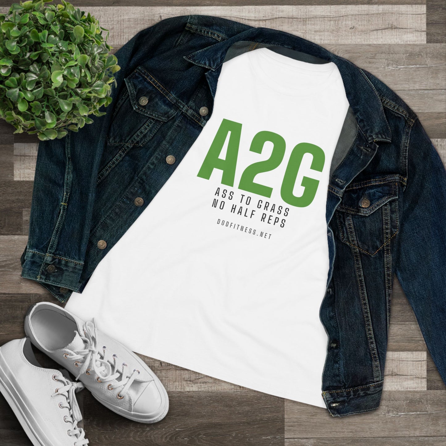 DoD Fitness - A2G - No Half Reps Women's Tee