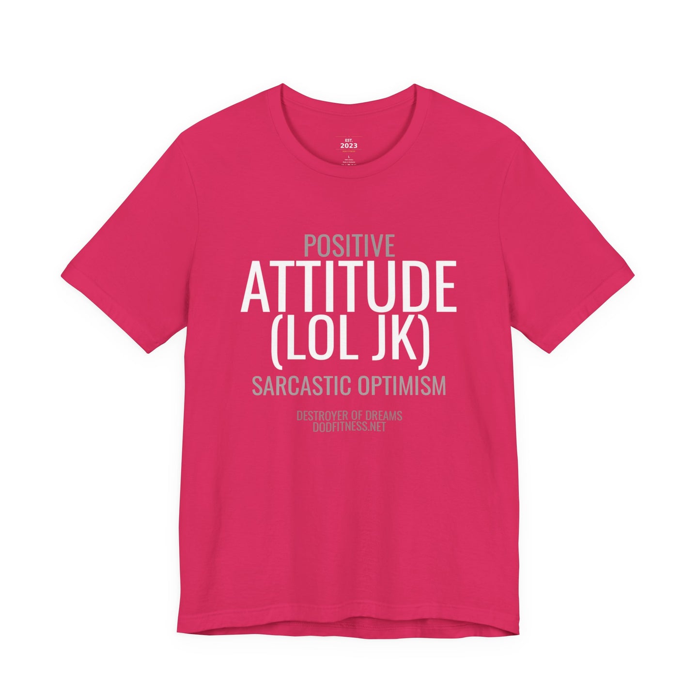 DoD Fitness - Attitude Women's Tee