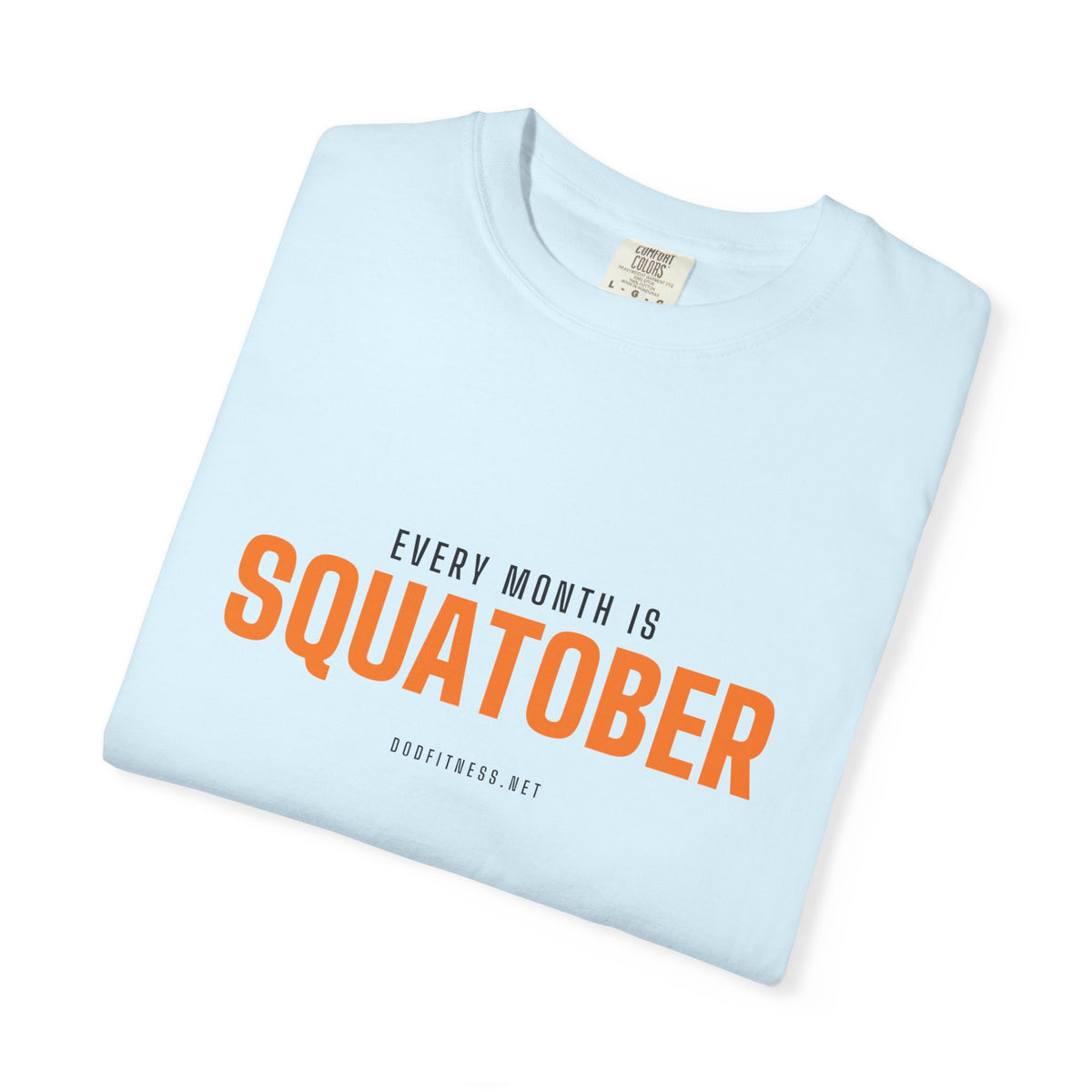 Squatober men's tee - funny gym shirt by DoD Fitness