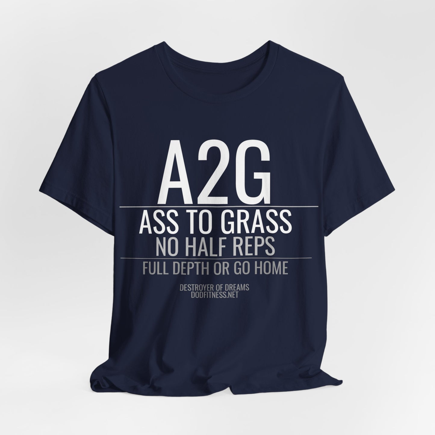 DoD Fitness - A2G - No Half Reps Men's Tee