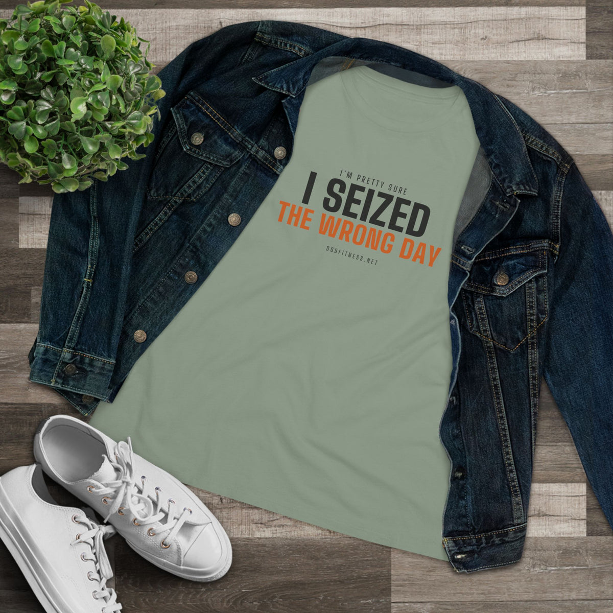 DoD Fitness - Seized Wrong Day Women's Tee