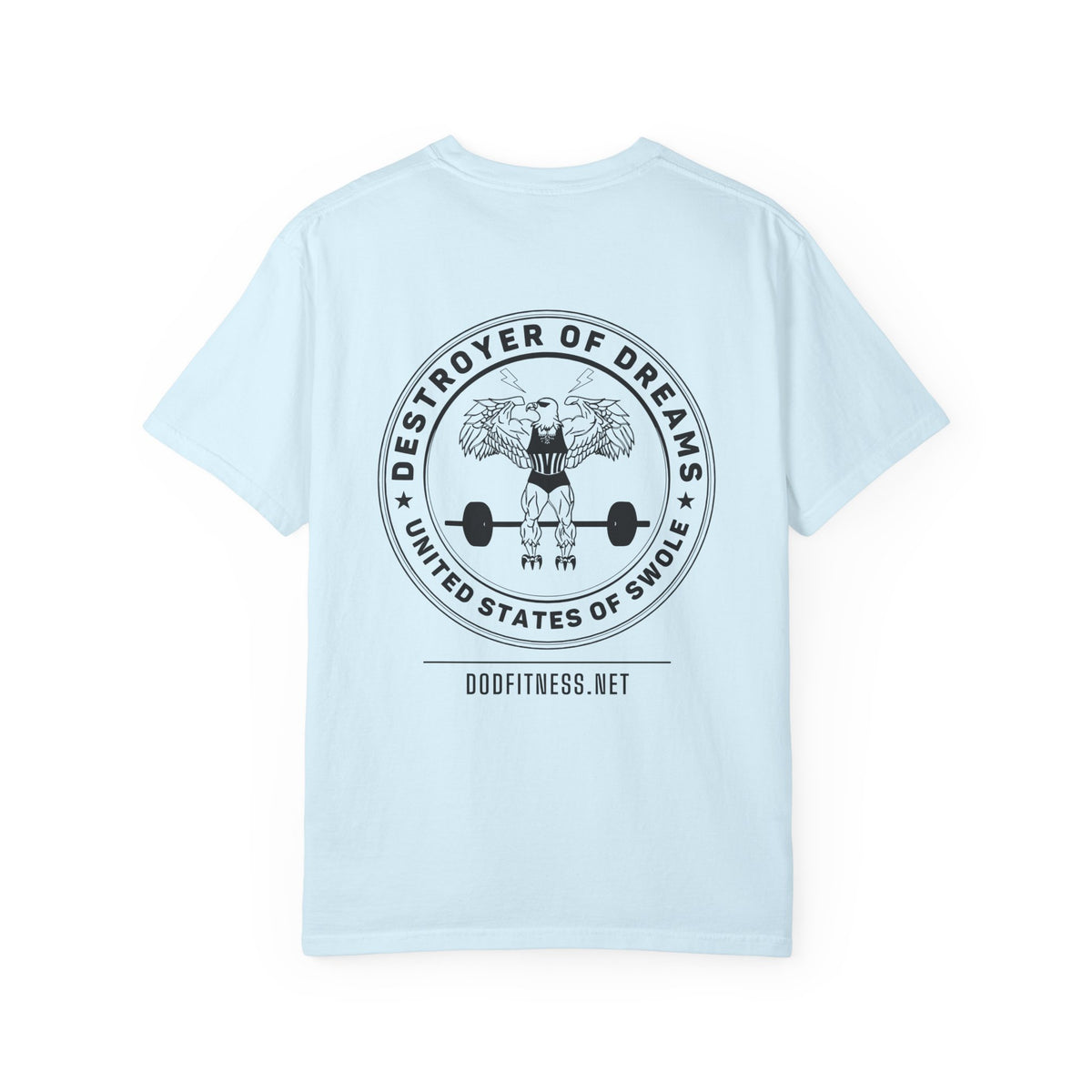 Warning Label men's tee - funny gym shirt by DoD Fitness