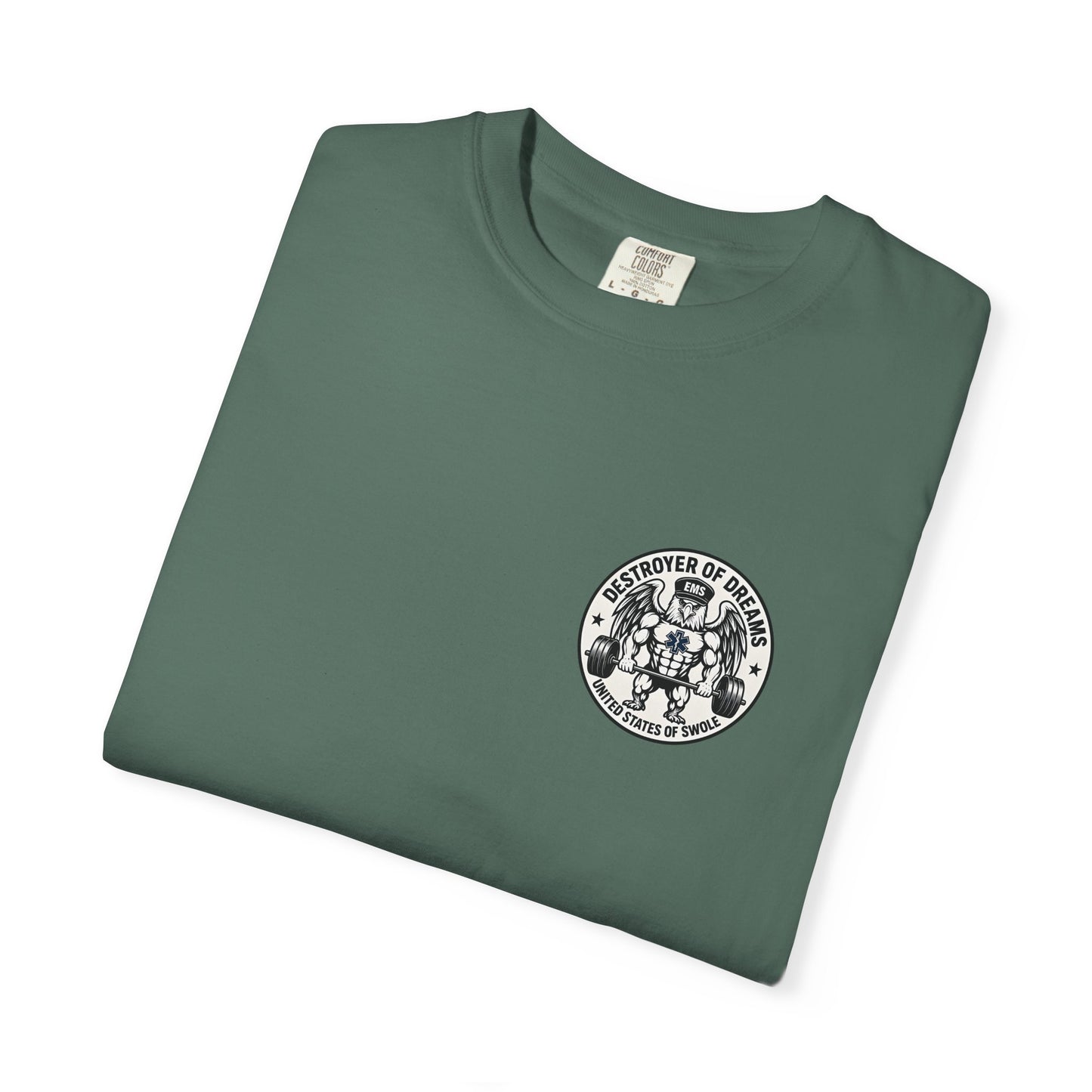 Thin Green Line men's tee - funny gym shirt by DoD Fitness