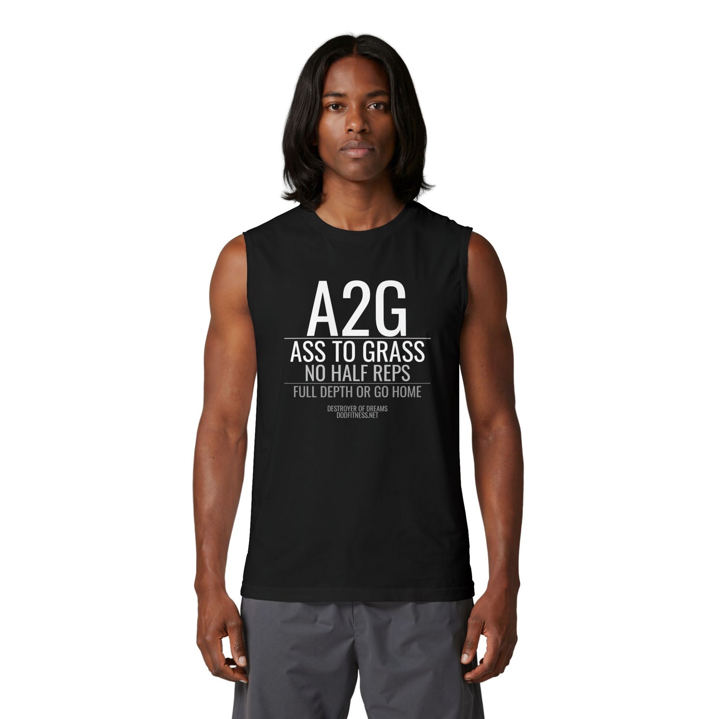 DoD Fitness - A2G - No Half Reps Stringer Tank