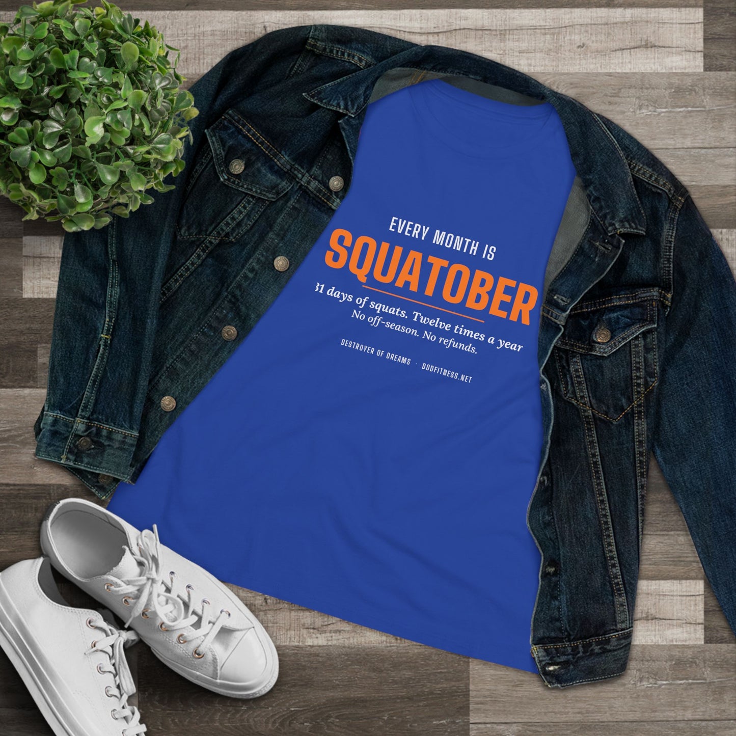 DoD Fitness - Squatober Women's Tee