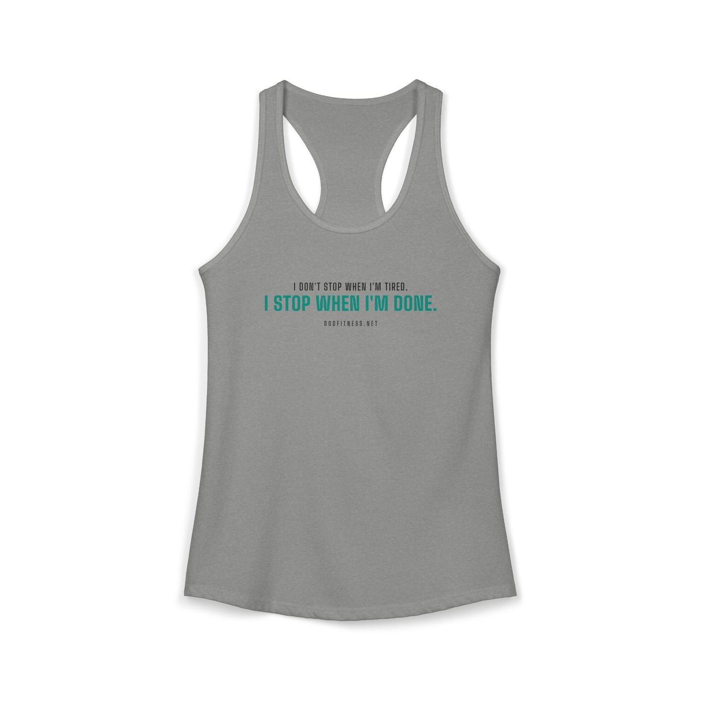 DoD Fitness - Tired Women's Tank