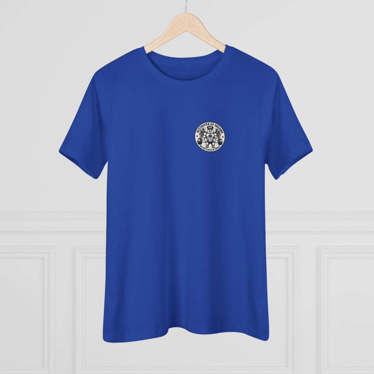 Thin Green Line women's tee - funny gym shirt by DoD Fitness