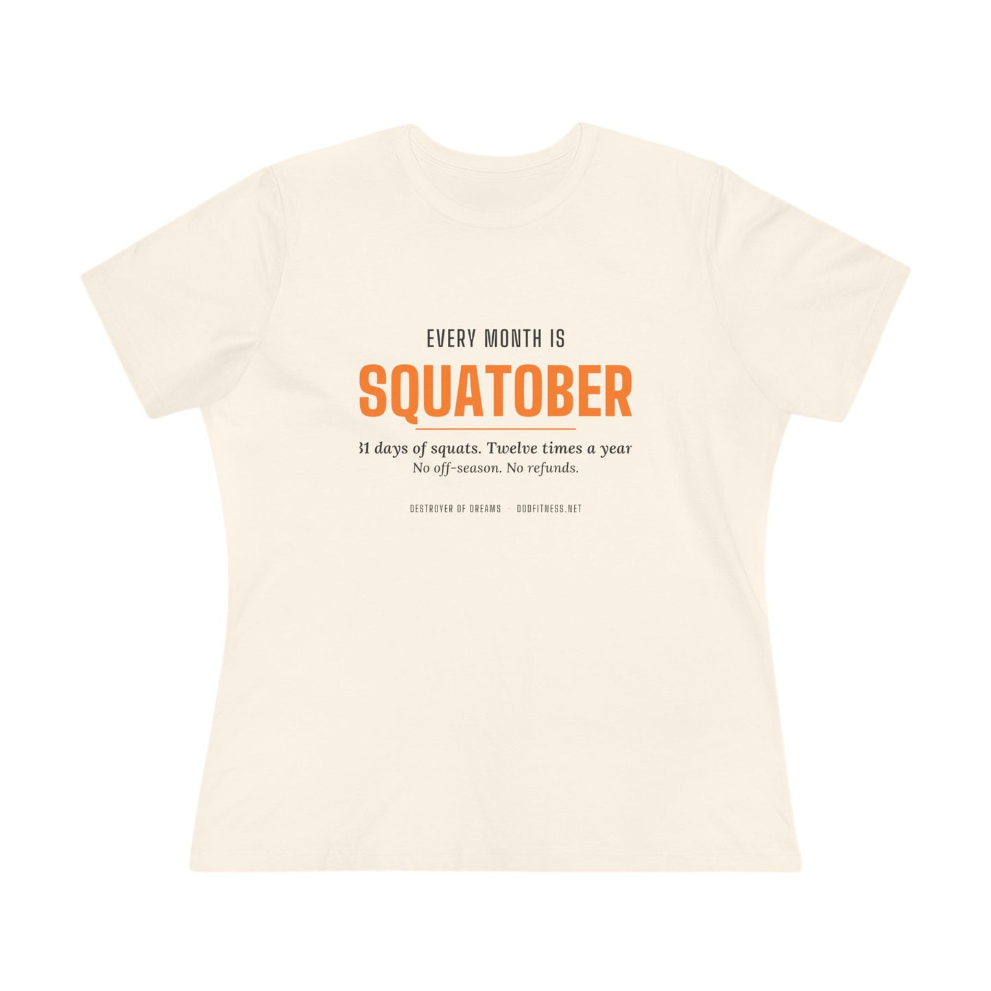 DoD Fitness - Squatober Women's Tee