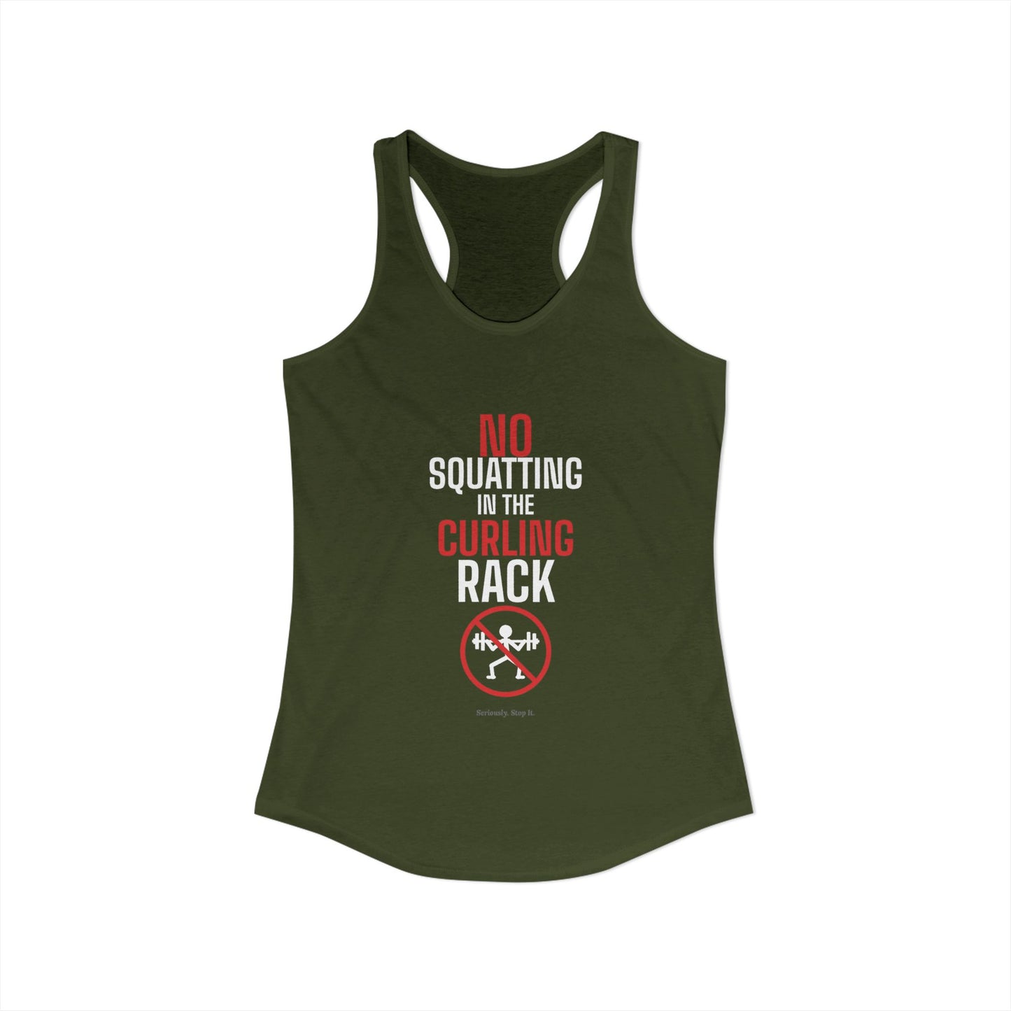 DoD Fitness - Curling Rack Women's Tank