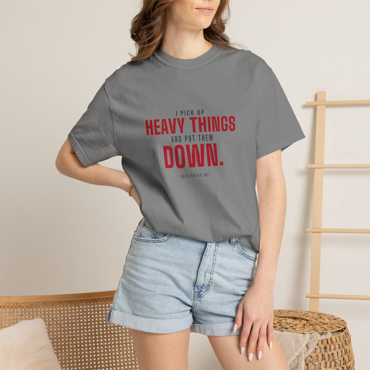 DoD Fitness - Heavy Things Men's Tee