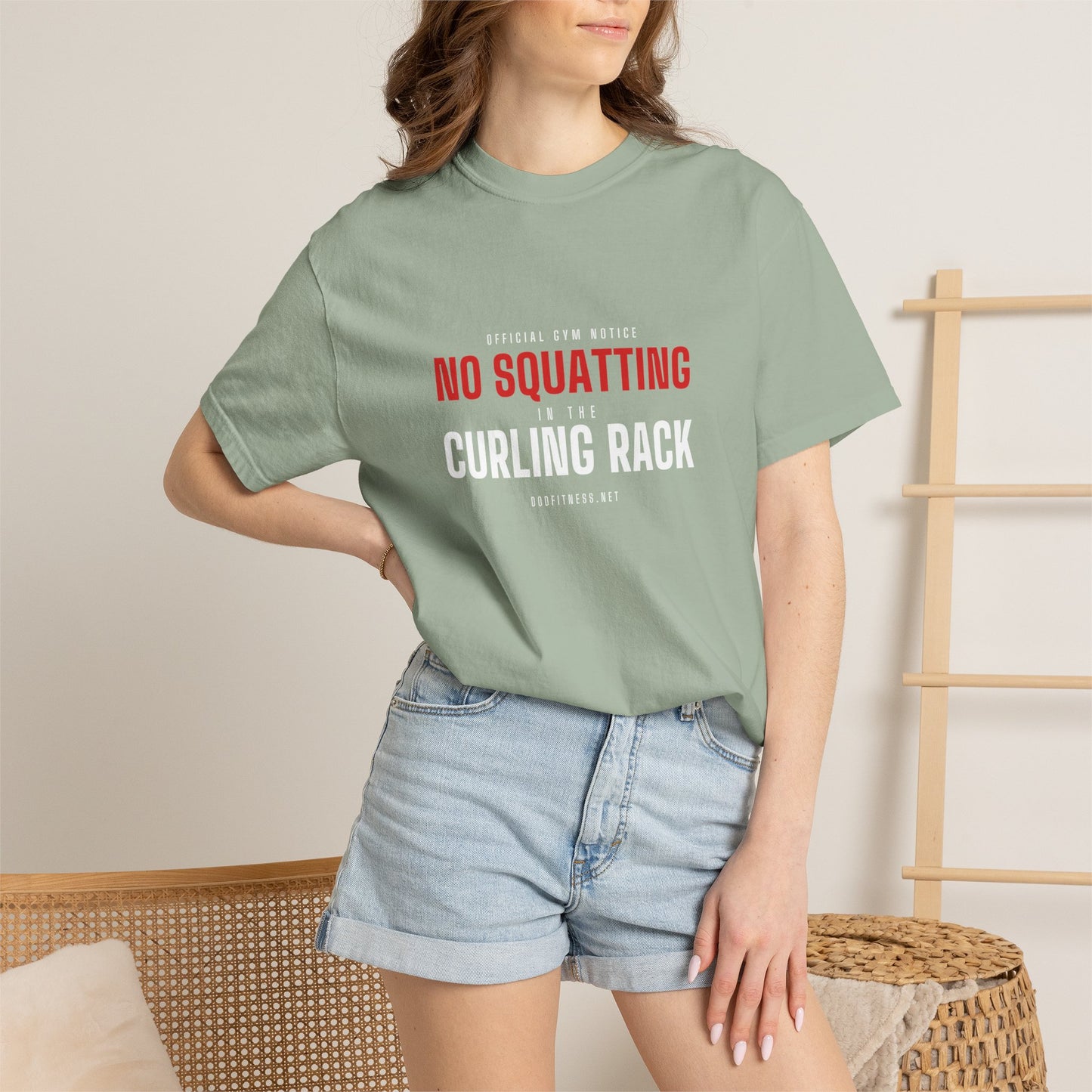 DoD Fitness - Curling Rack Men's Tee