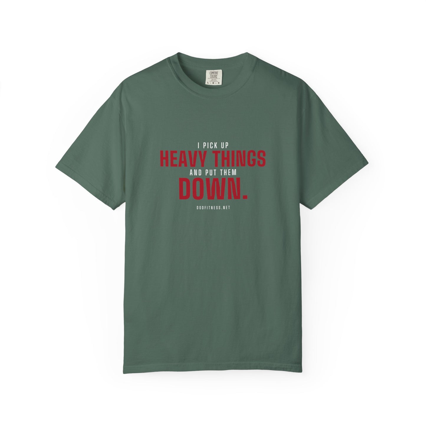 DoD Fitness - Heavy Things Men's Tee