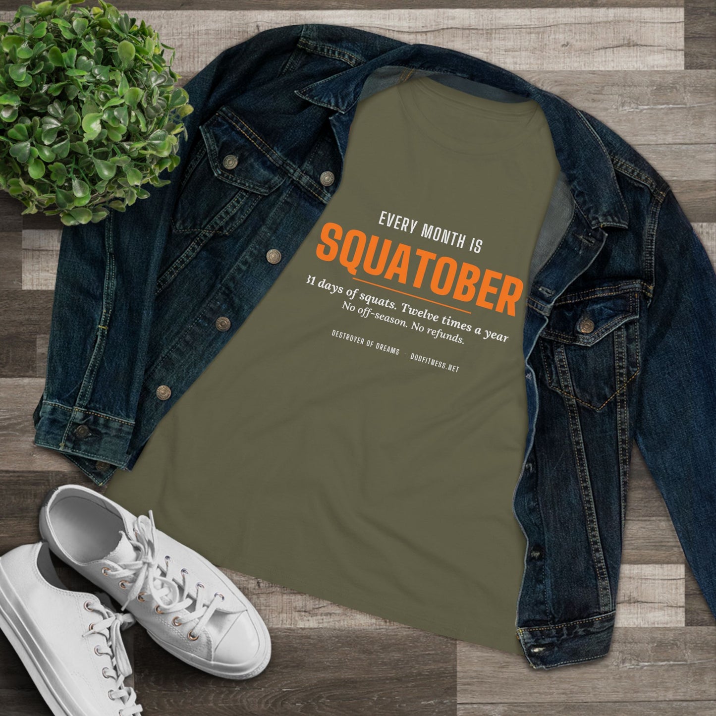 DoD Fitness - Squatober Women's Tee