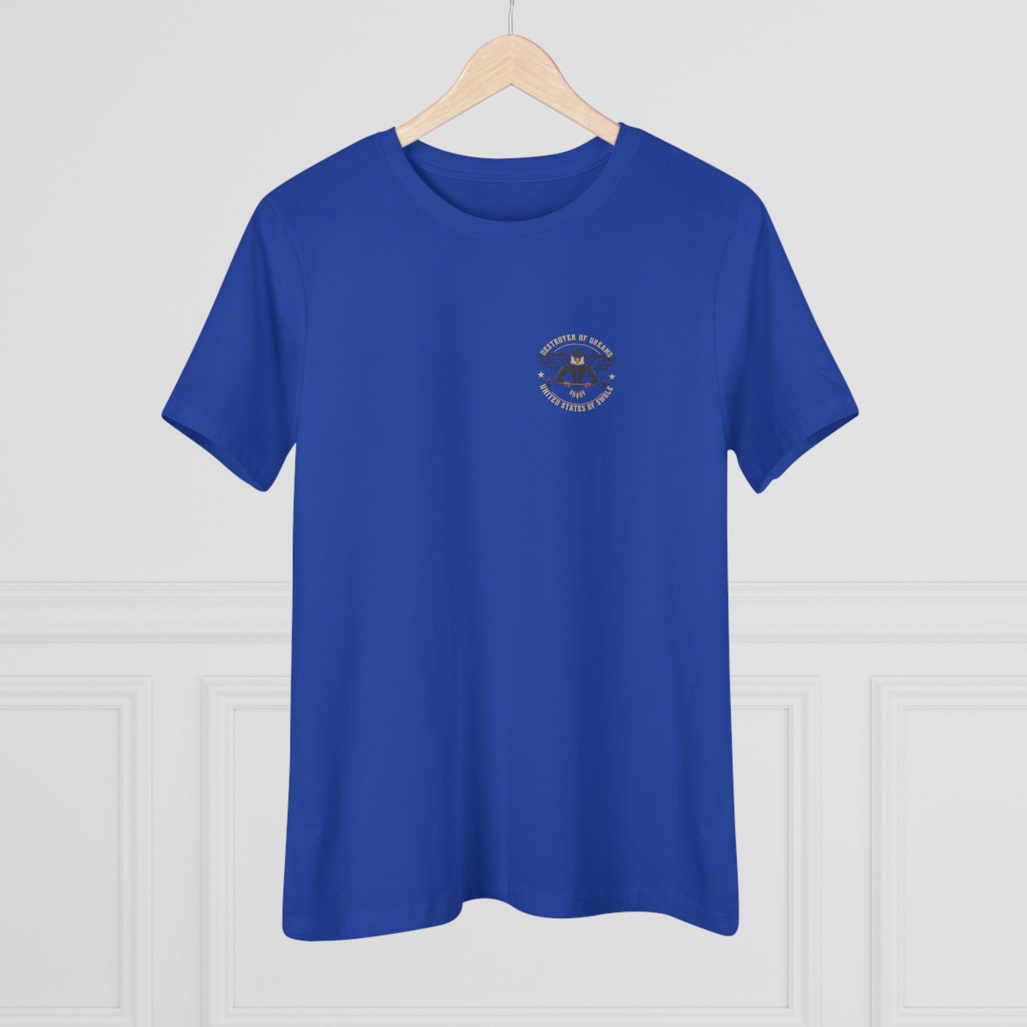 United We Serve - Military women's tee - funny gym shirt by DoD Fitness