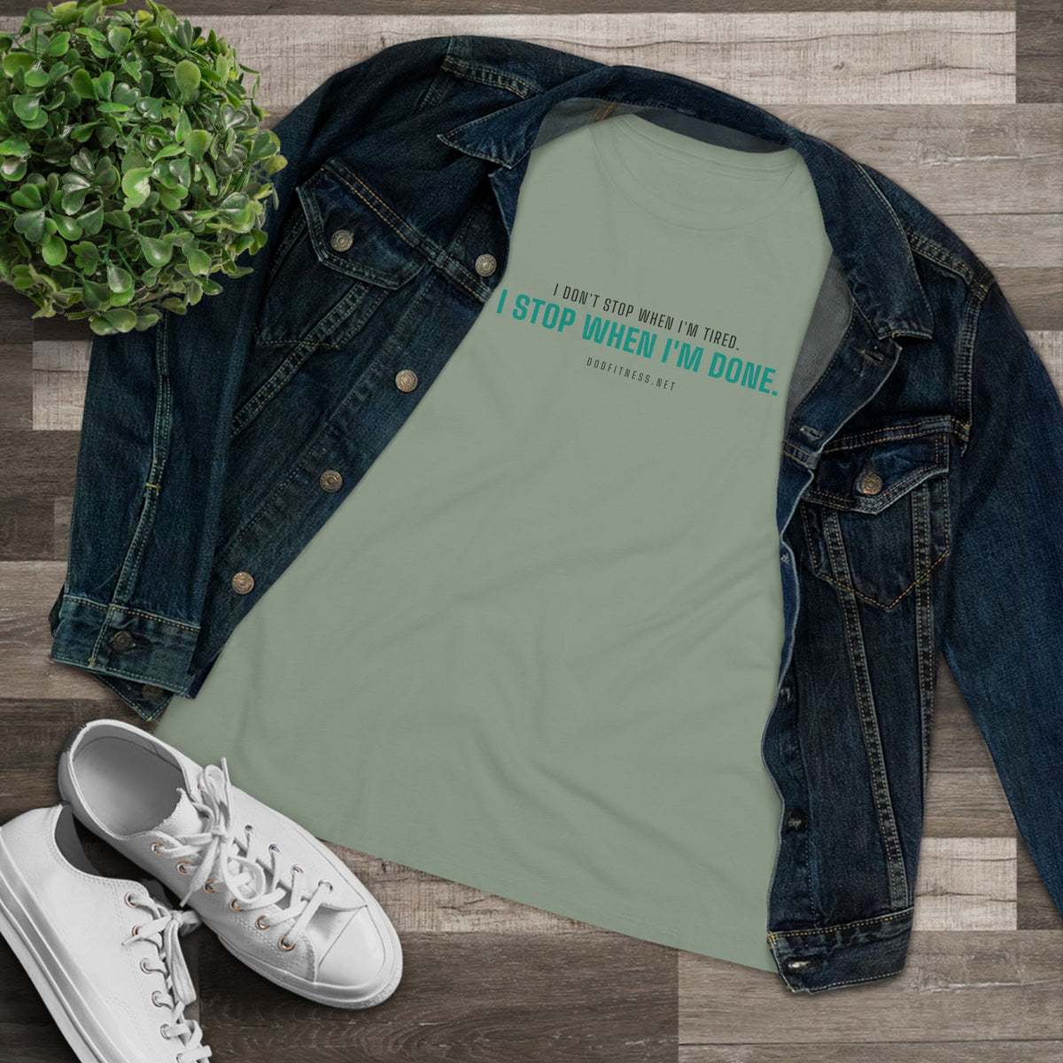 DoD Fitness - Tired Women's Tee