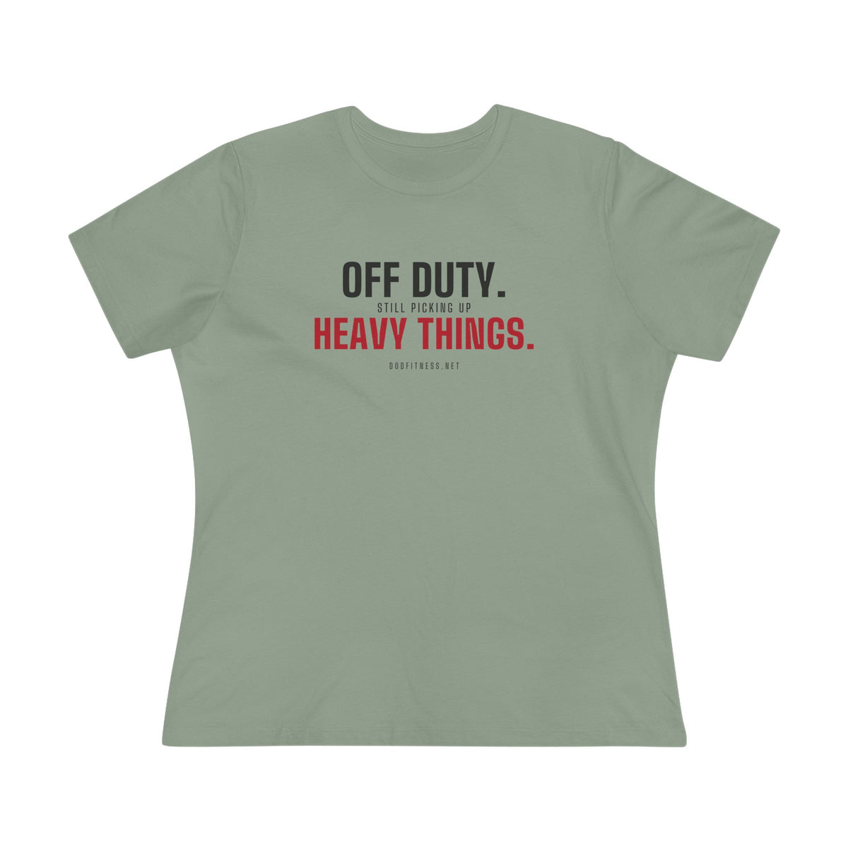 DoD Fitness - Off Duty Women's Tee