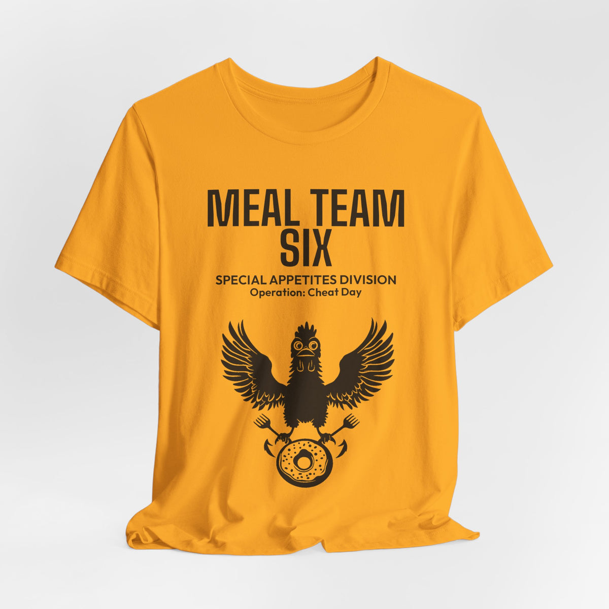 MEAL Team 6 - Operation: Cheat Day men's tee - funny gym shirt by DoD Fitness