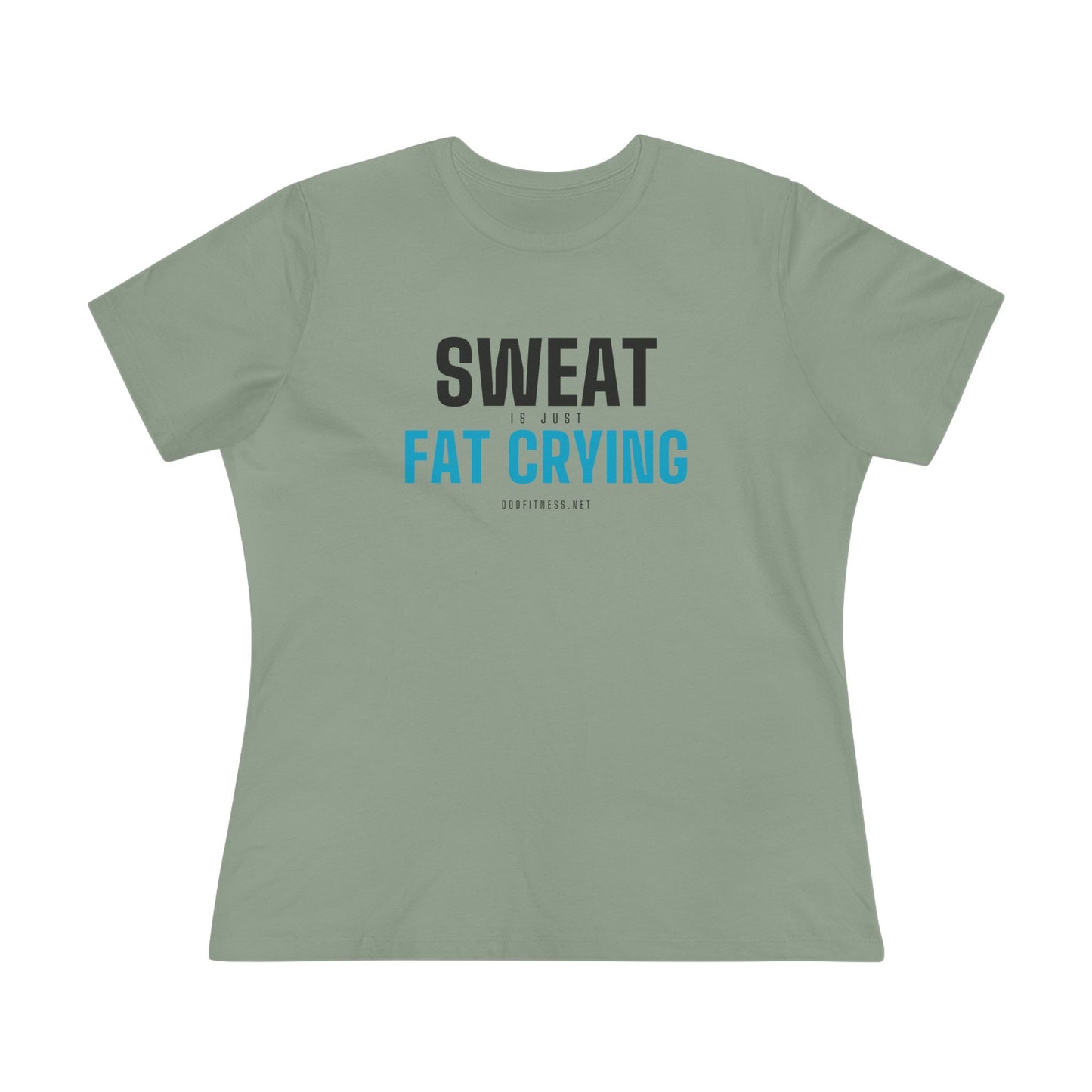 DoD Fitness - Fat Crying Frown Women's Tee