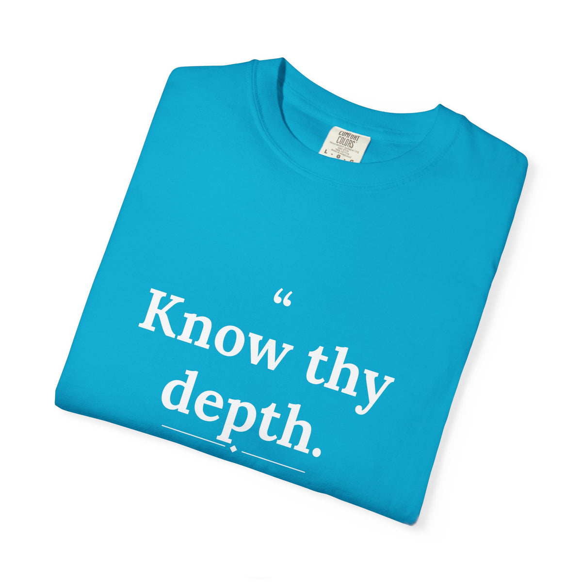 Assticles - Know Thy Depth men's tee - funny gym shirt by DoD Fitness