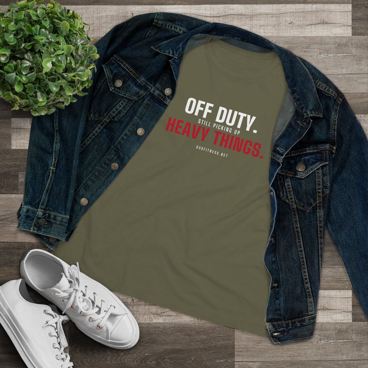 DoD Fitness - Off Duty Women's Tee