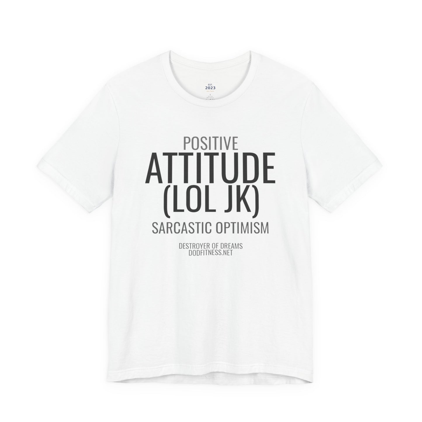 DoD Fitness - Attitude Women's Tee