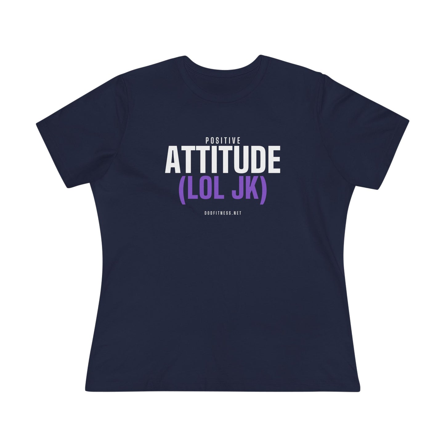 DoD Fitness - Attitude Women's Tee