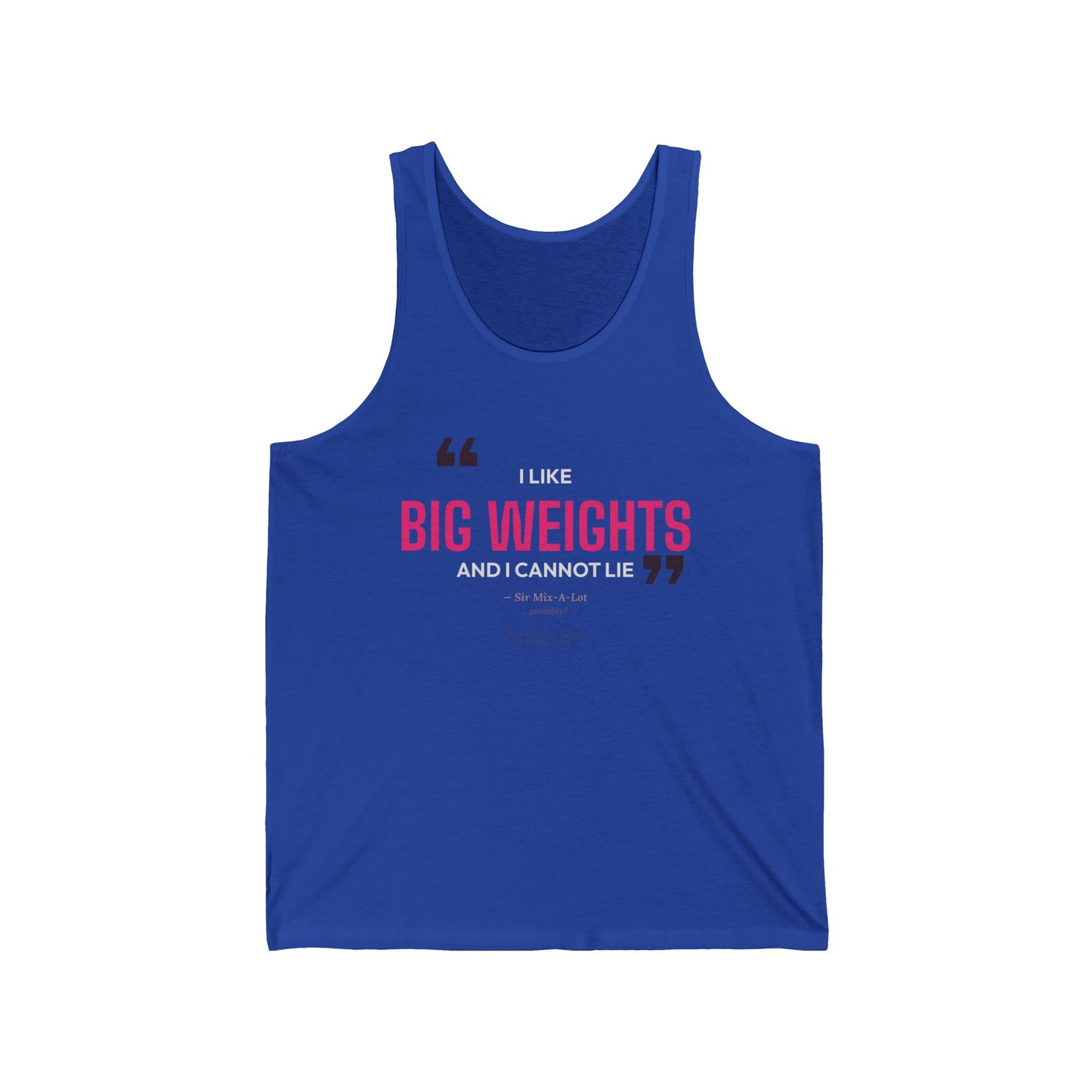 DoD Fitness - Big Weights Tank