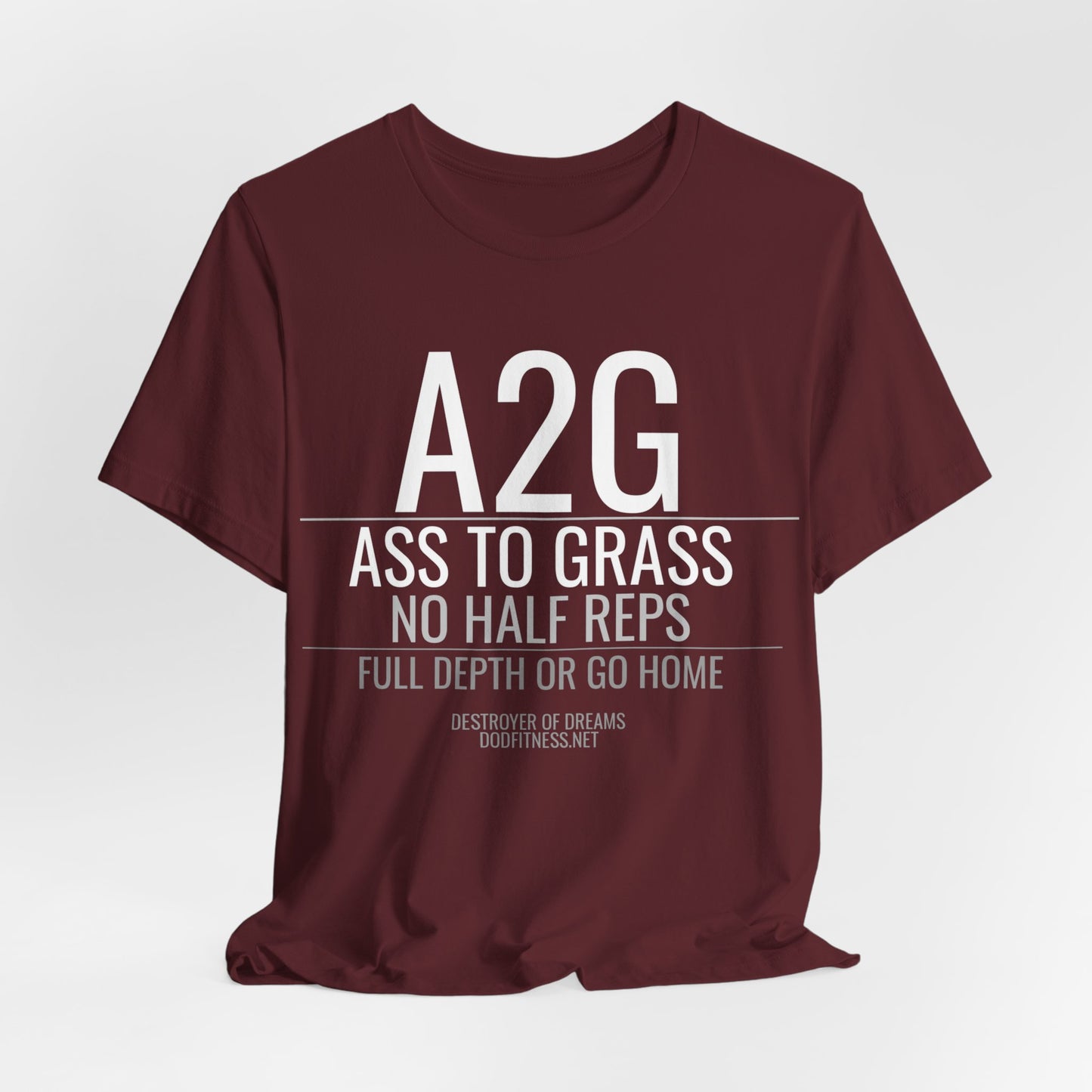 DoD Fitness - A2G - No Half Reps Men's Tee