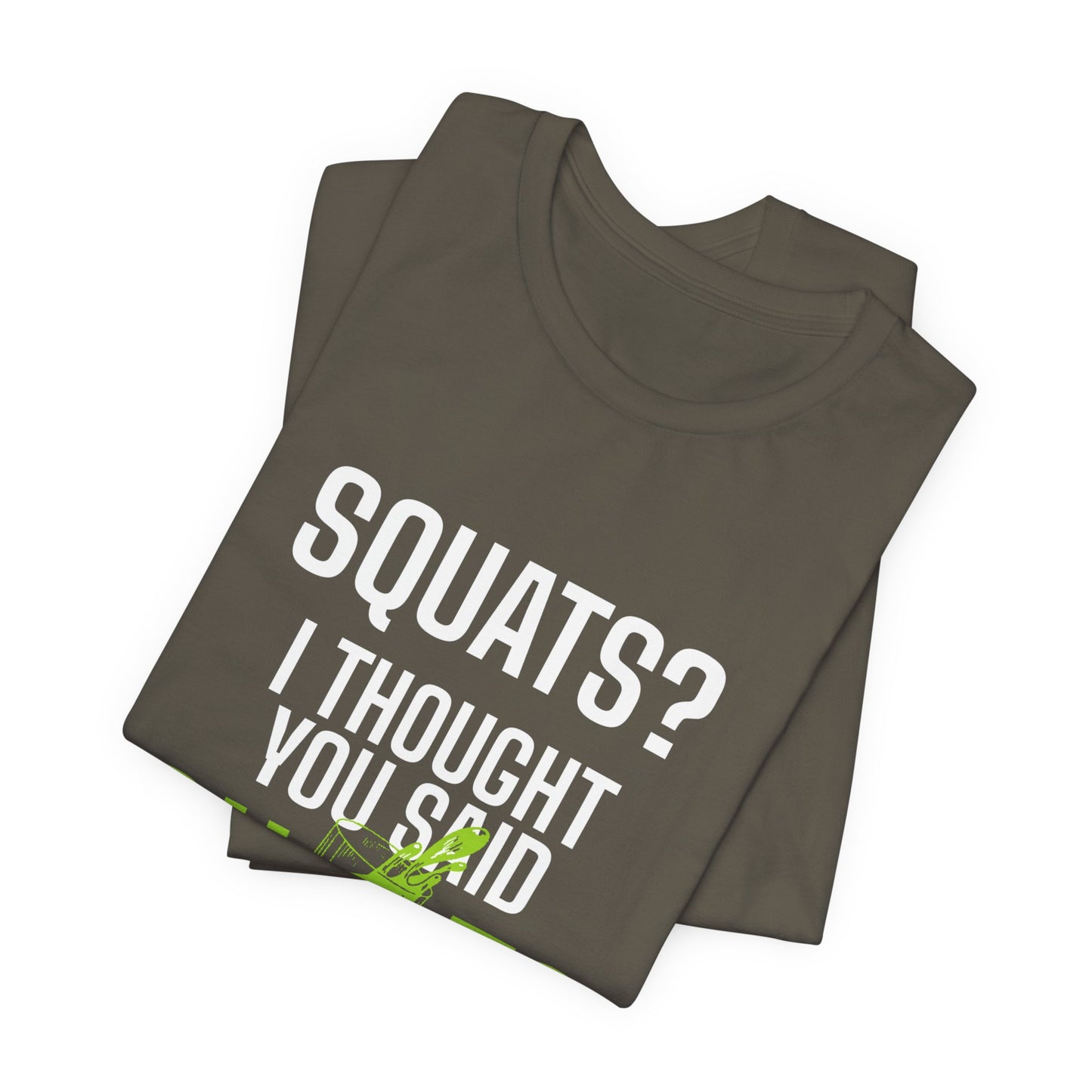DoD Fitness - Squats Shots Tee