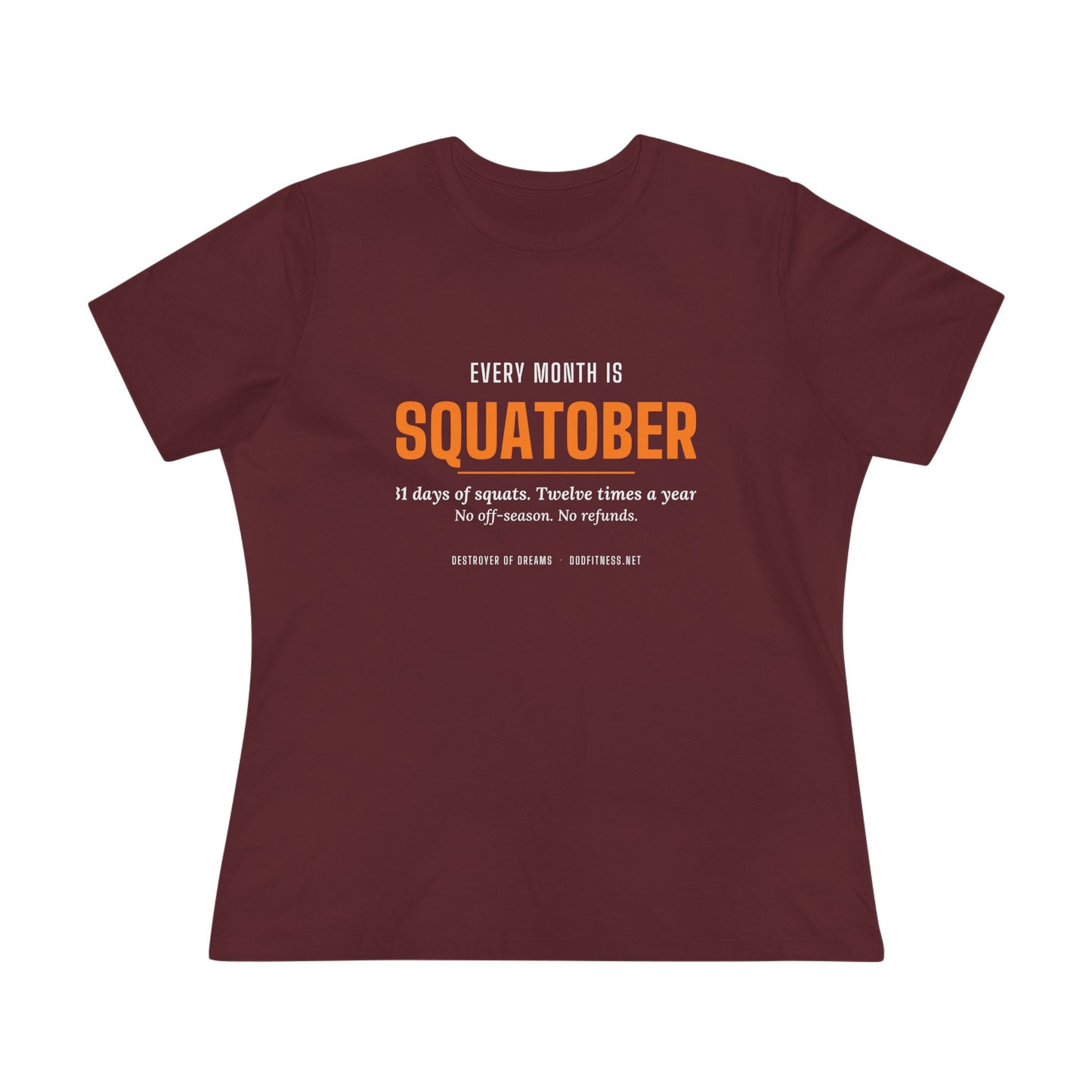 DoD Fitness - Squatober Women's Tee