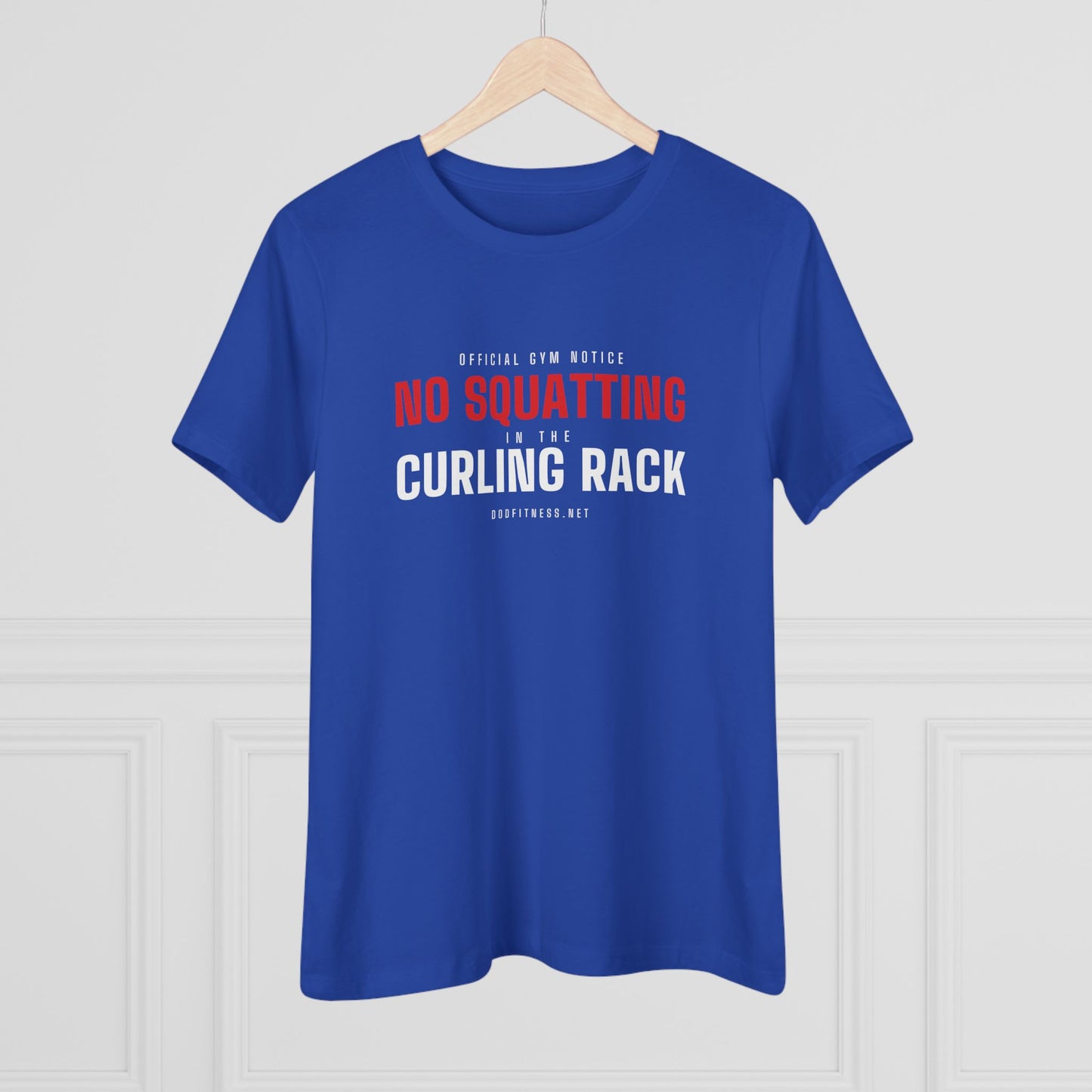 DoD Fitness - Curling Rack Women's Tee