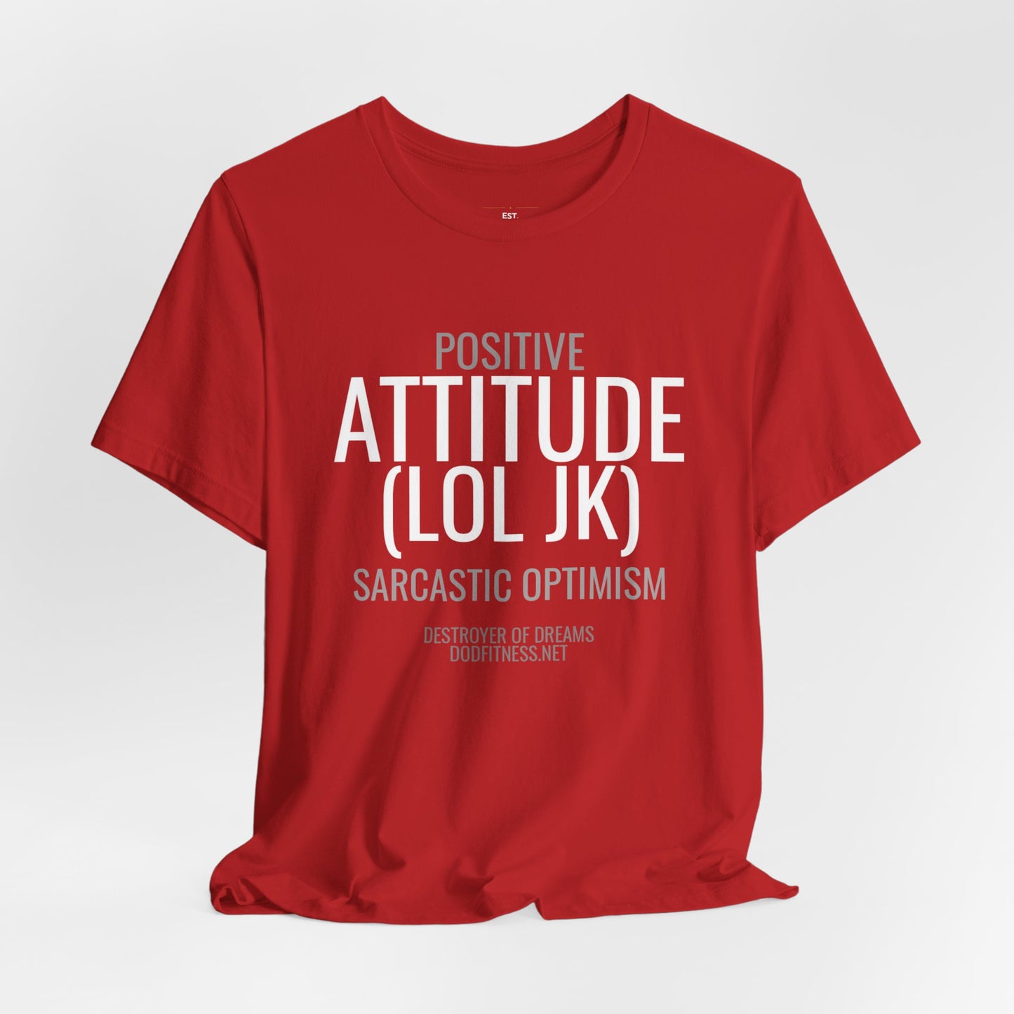 DoD Fitness - Attitude Women's Tee