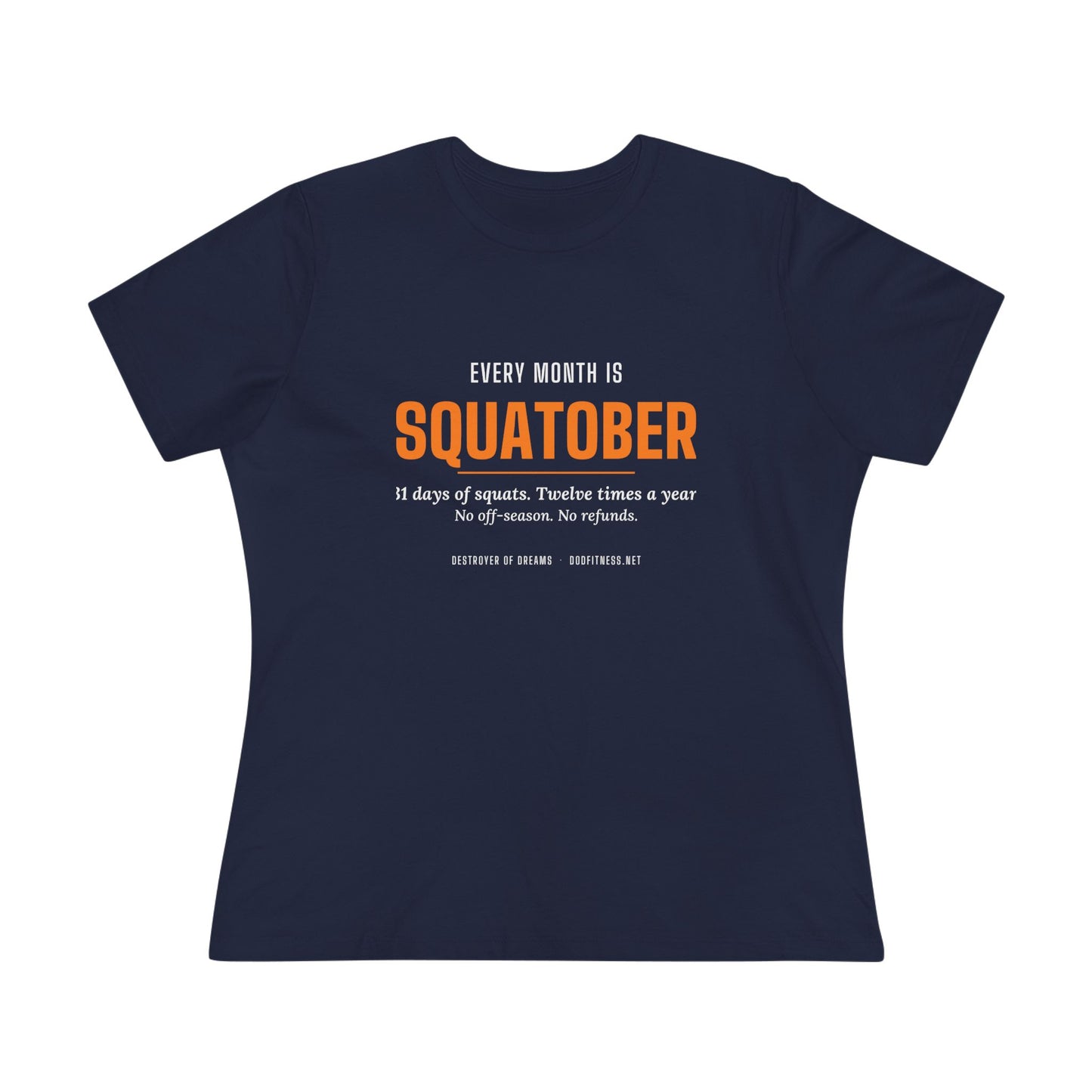 DoD Fitness - Squatober Women's Tee