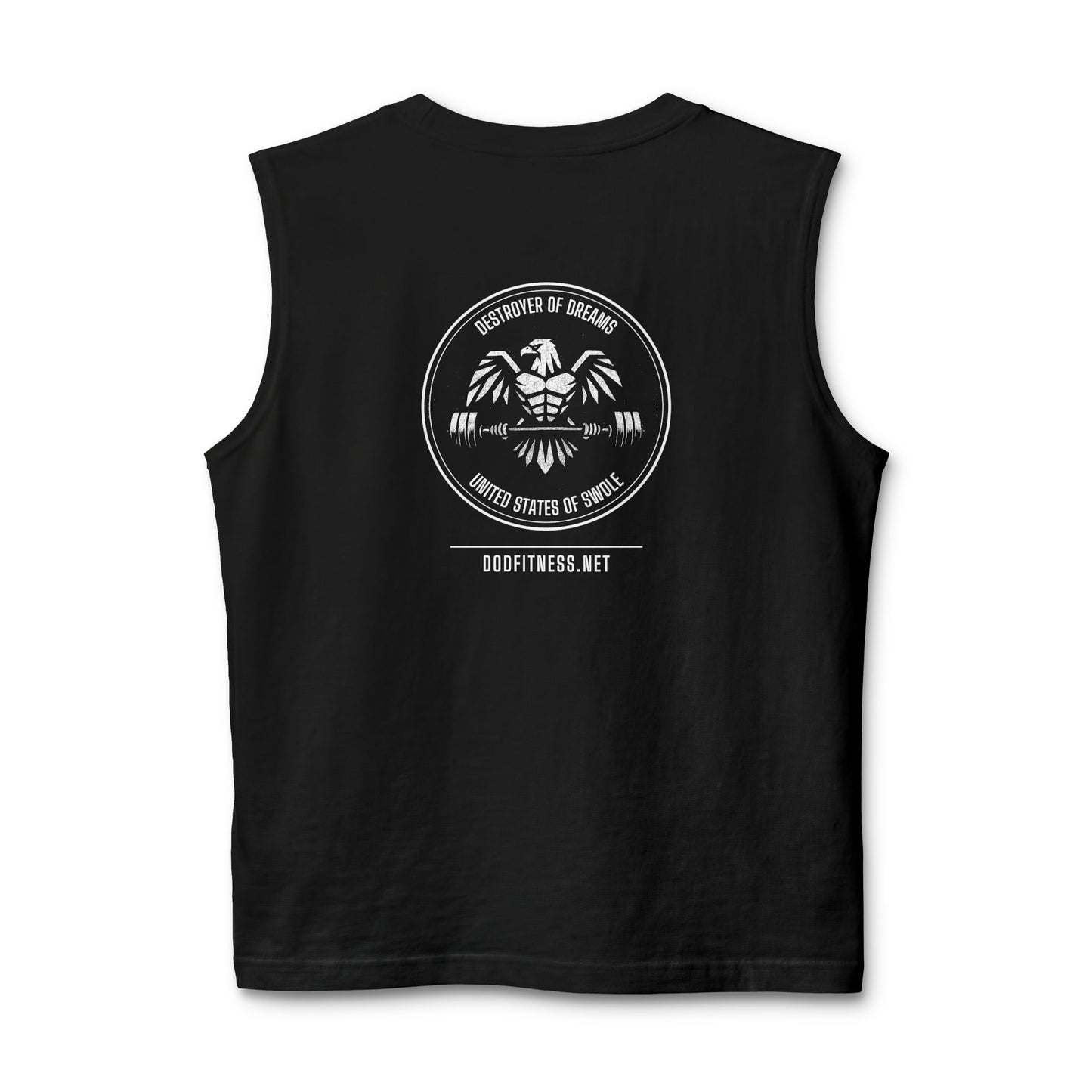 DoD Fitness - No Squatting Texting Rack Stringer Tank