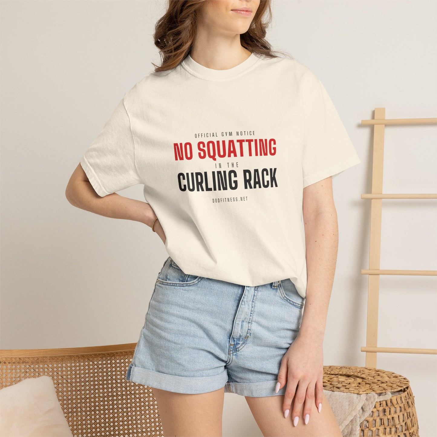 DoD Fitness - Curling Rack Men's Tee