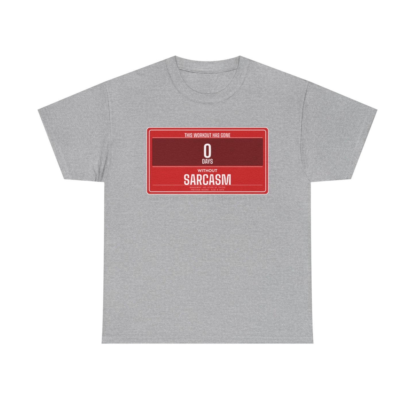 DoD Fitness - 0 Days Sarcasm Women's Tee