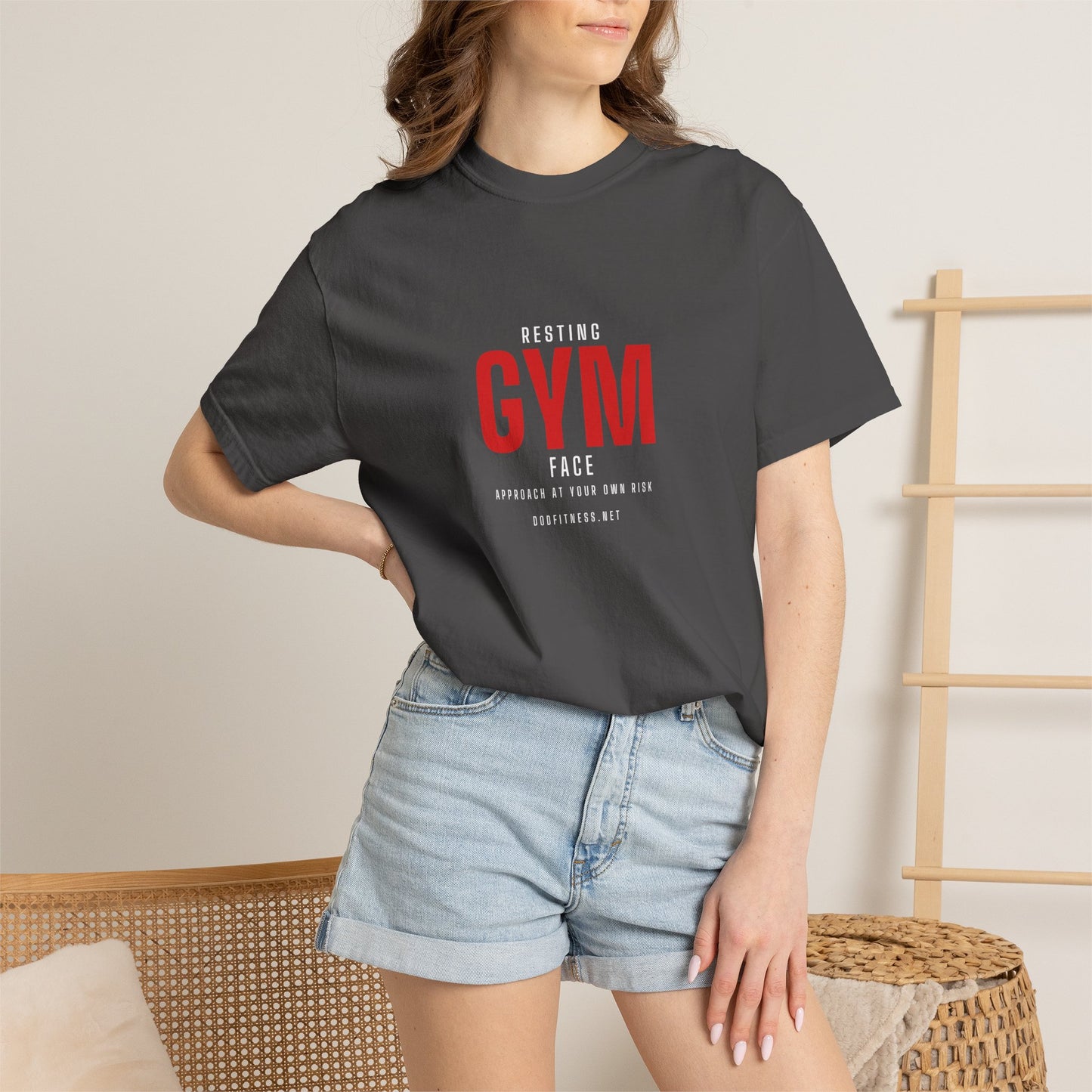 DoD Fitness - Resting Gym Face Men's Tee