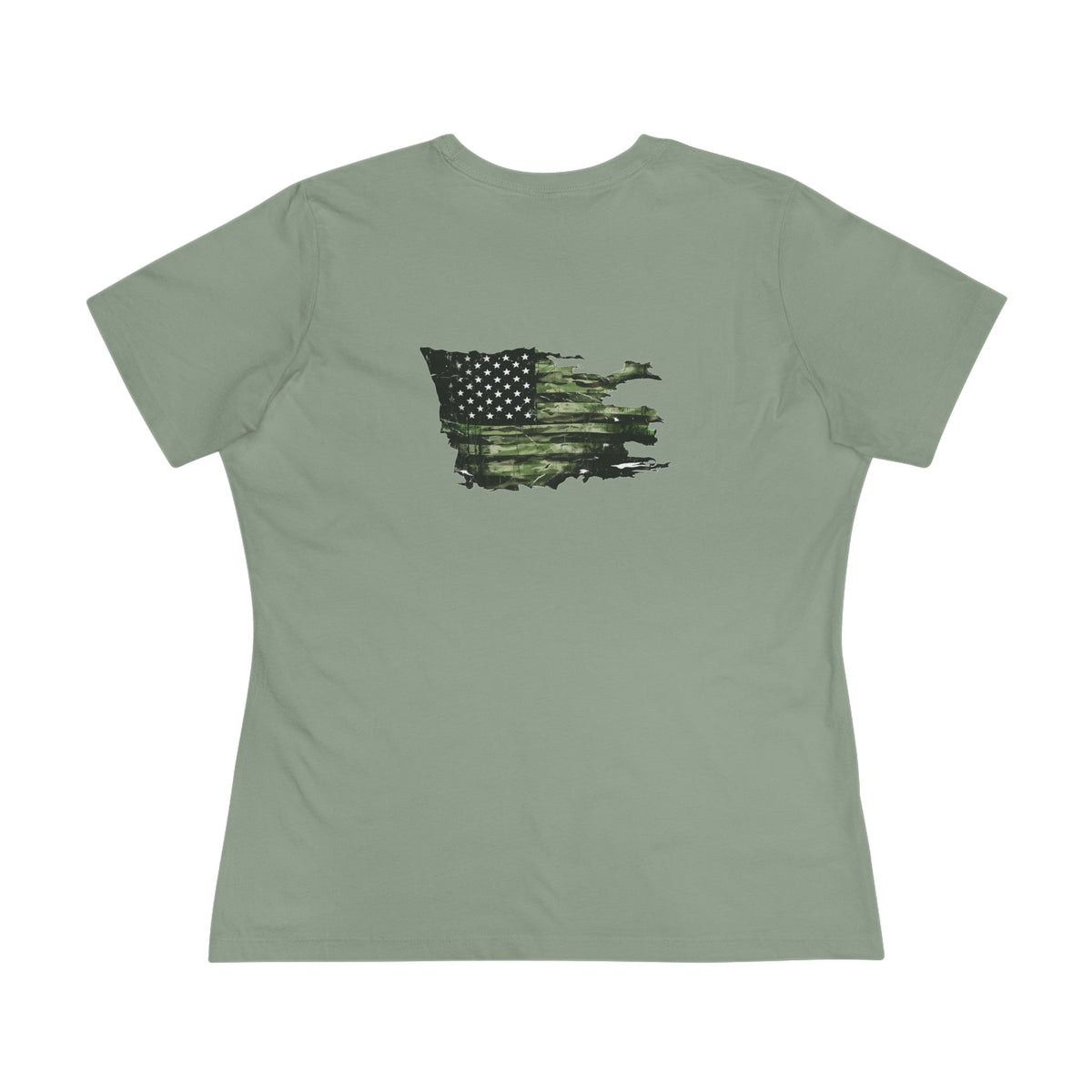 United We Serve - Military women's tee - funny gym shirt by DoD Fitness