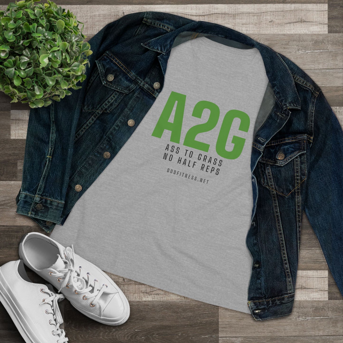 DoD Fitness - A2G - No Half Reps Women's Tee