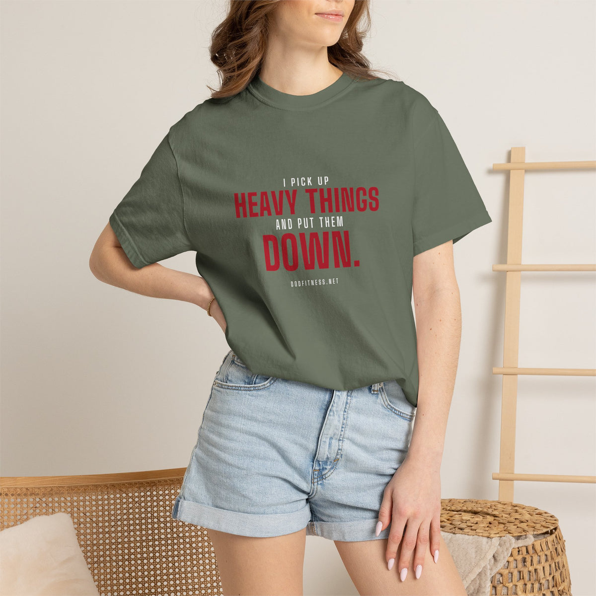 DoD Fitness - Heavy Things Men's Tee