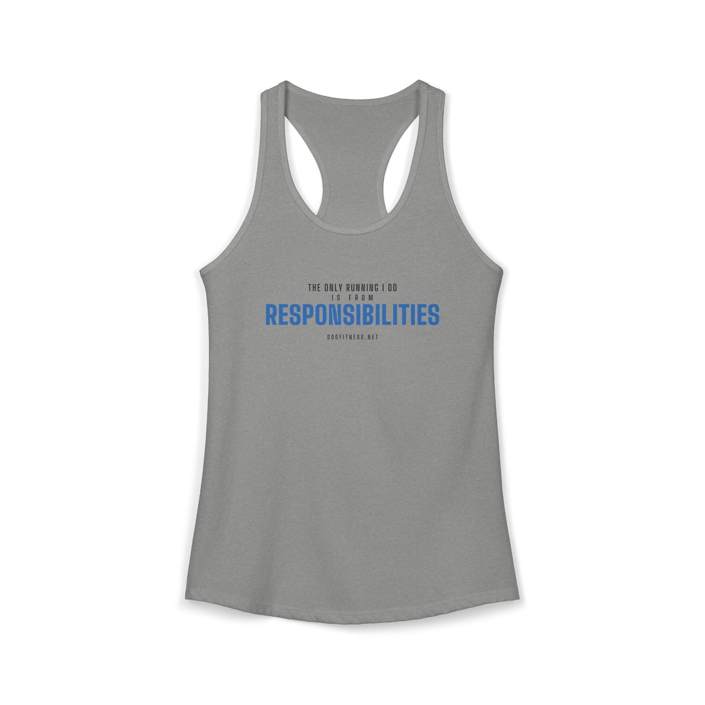 DoD Fitness - Running From Responsibilities Women's Tank