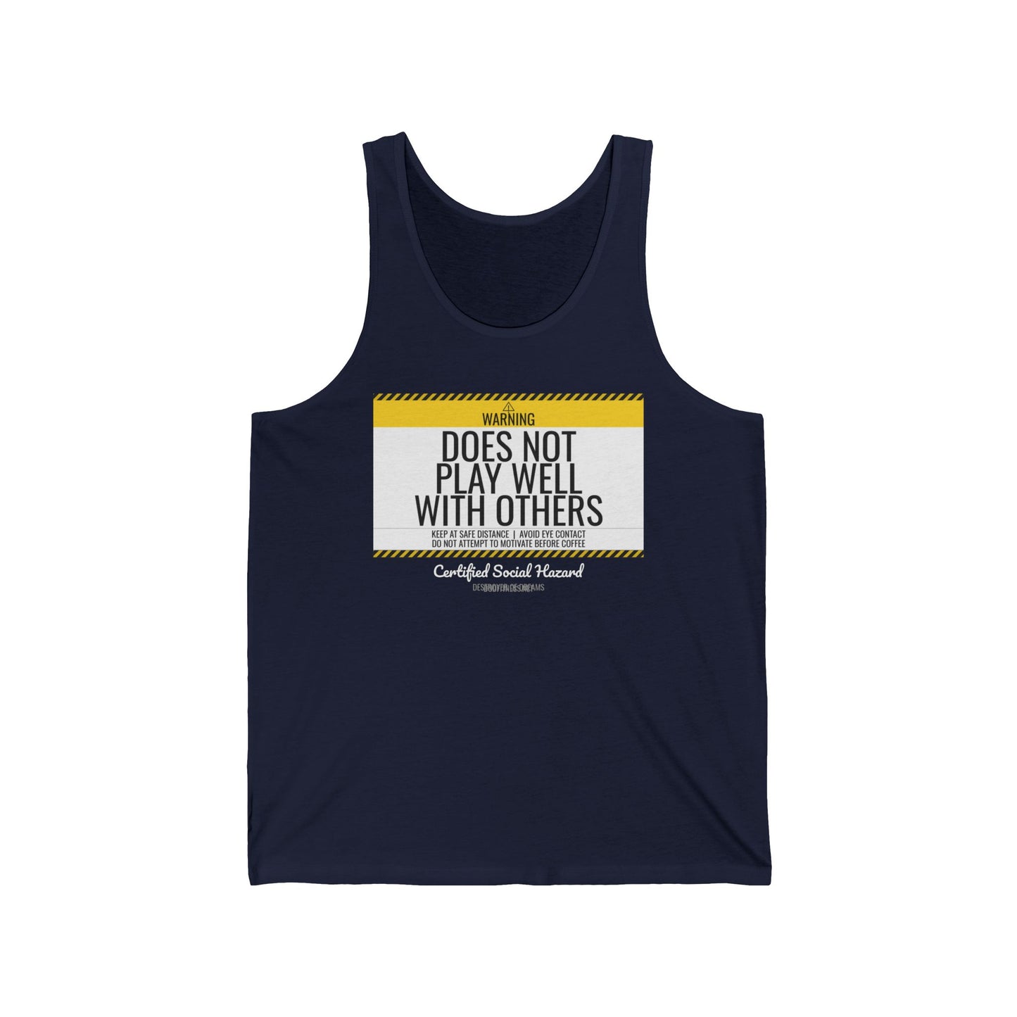 DoD Fitness - Warning Label Men's Tank