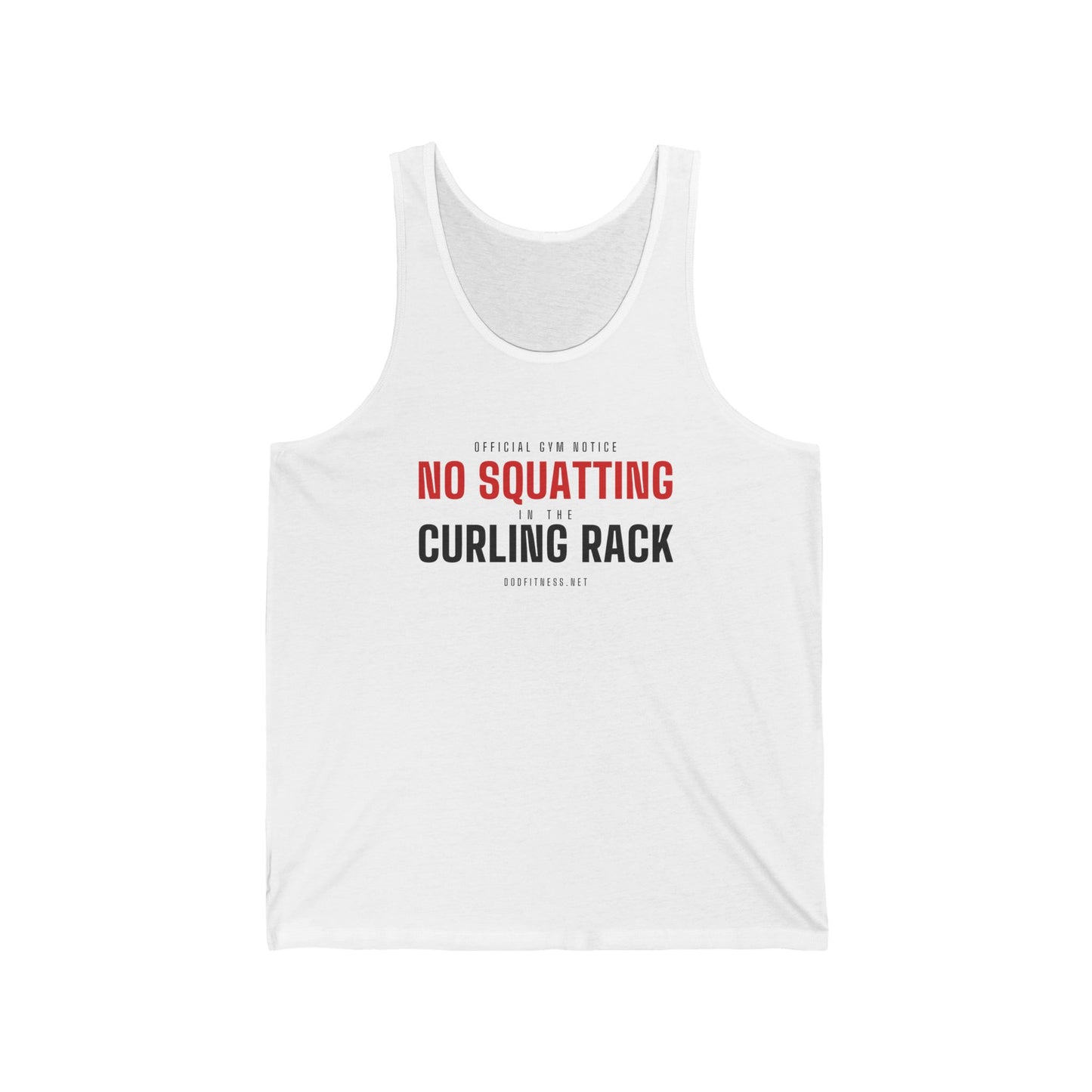DoD Fitness - Curling Rack Men's Tank