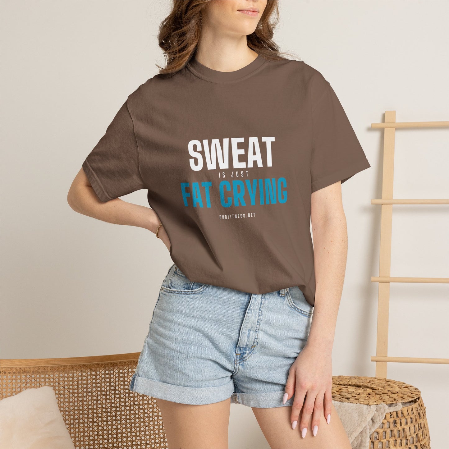 DoD Fitness - Fat Crying Frown Men's Tee