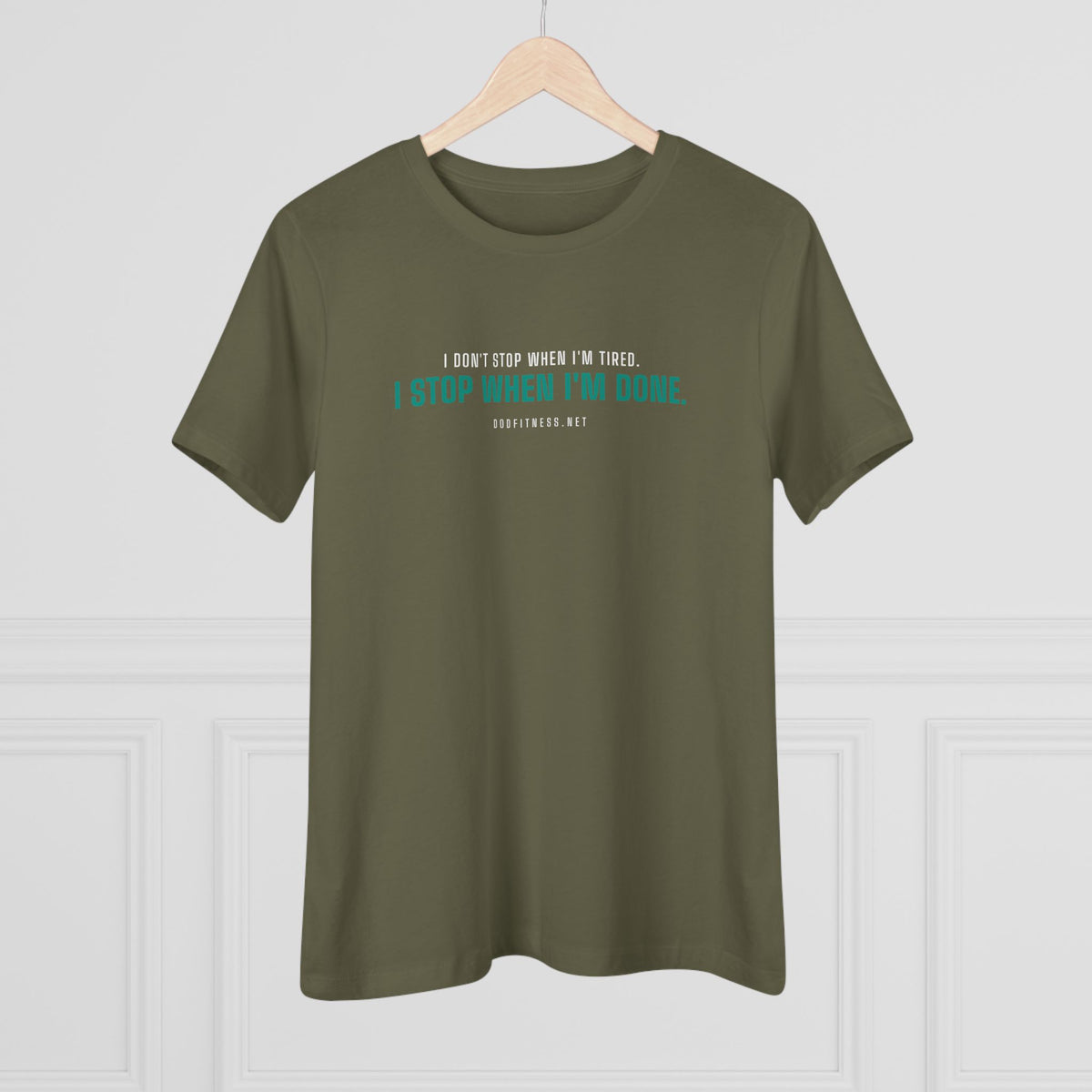DoD Fitness - Tired Women's Tee