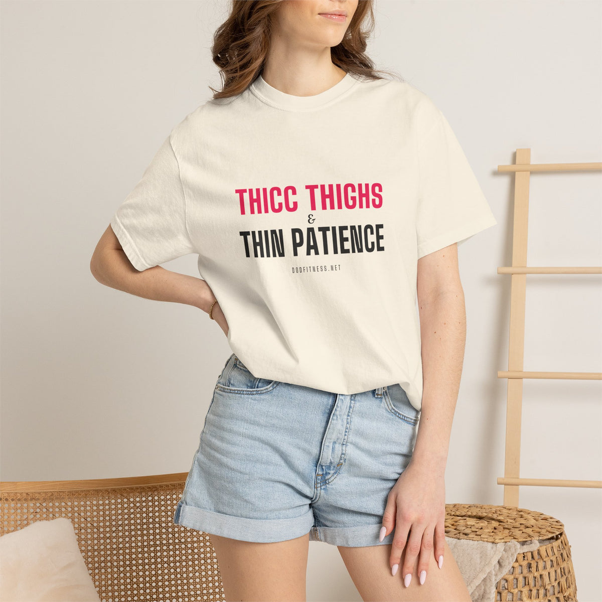 DoD Fitness - Thicc Thighs Men's Tee