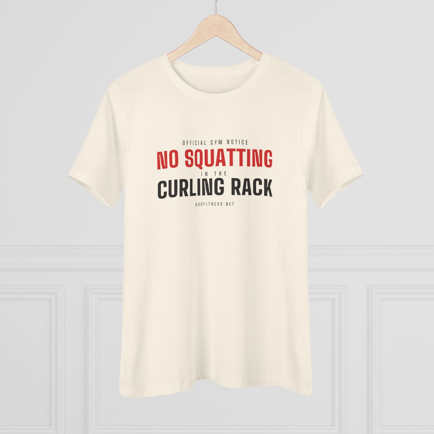 DoD Fitness - Curling Rack Women's Tee